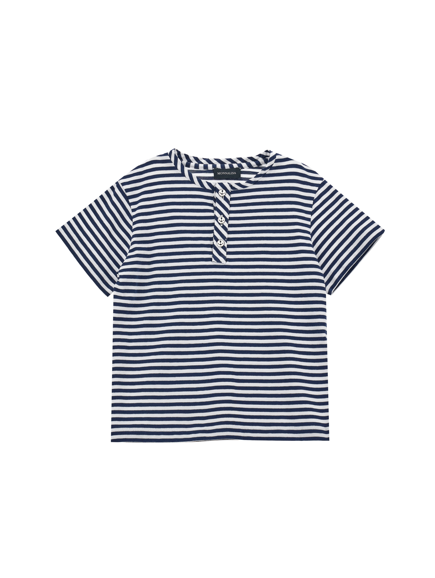Monnalisa T-shirt jersey rigata