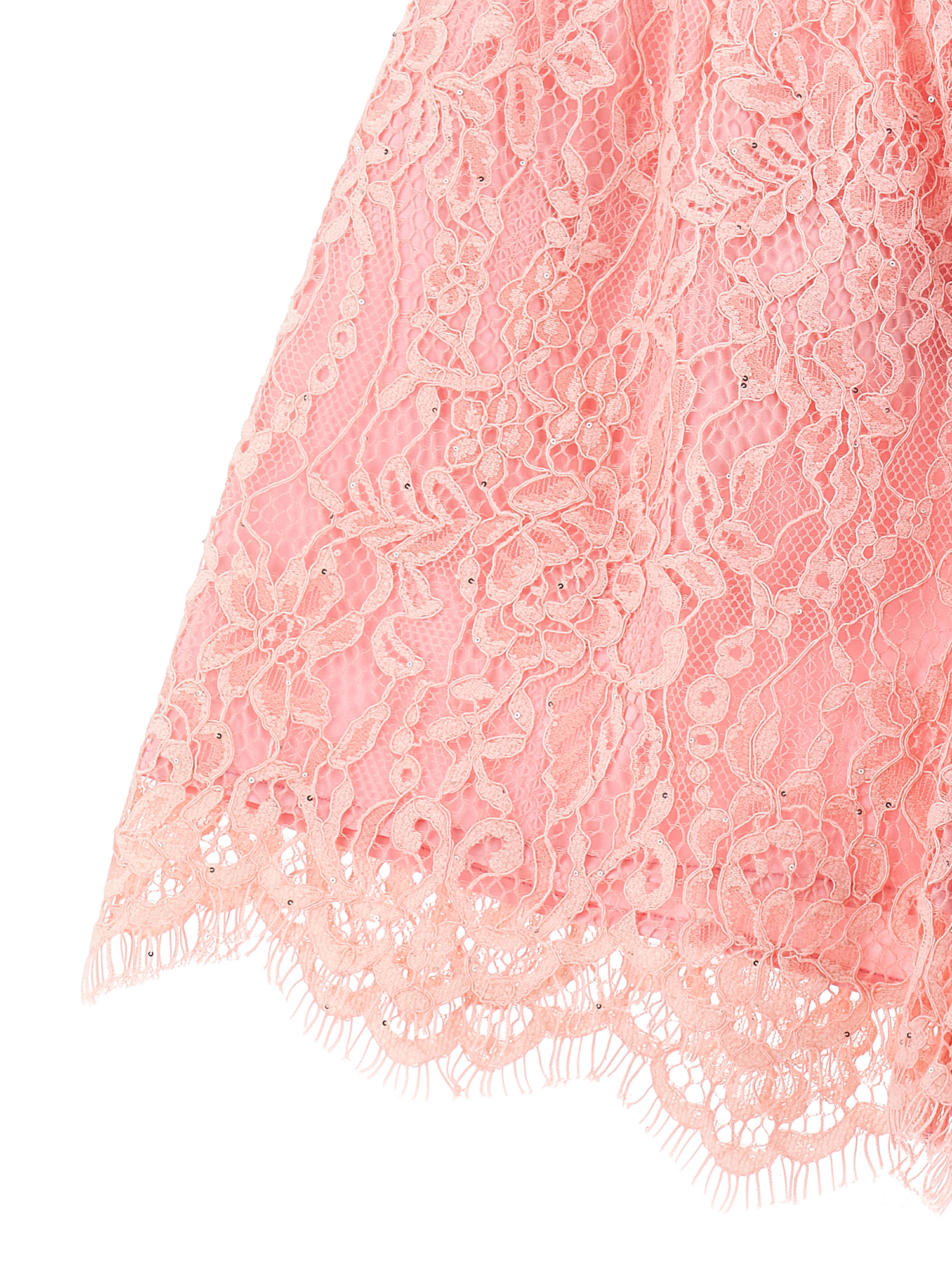 Monnalisa Lace Shorts In Rosa Fairy Tale