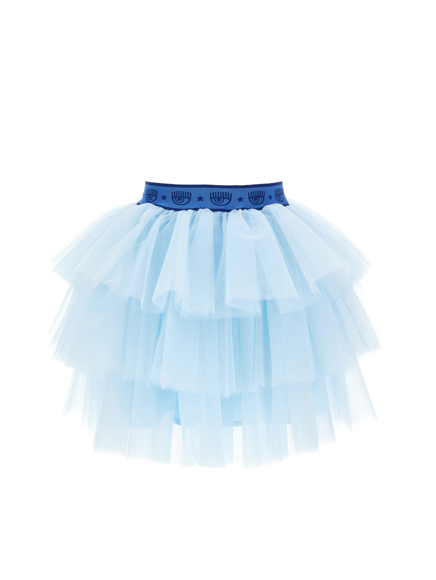 Chiara Ferragni Cfmaxilogomania Skirt In Corydalis Blue