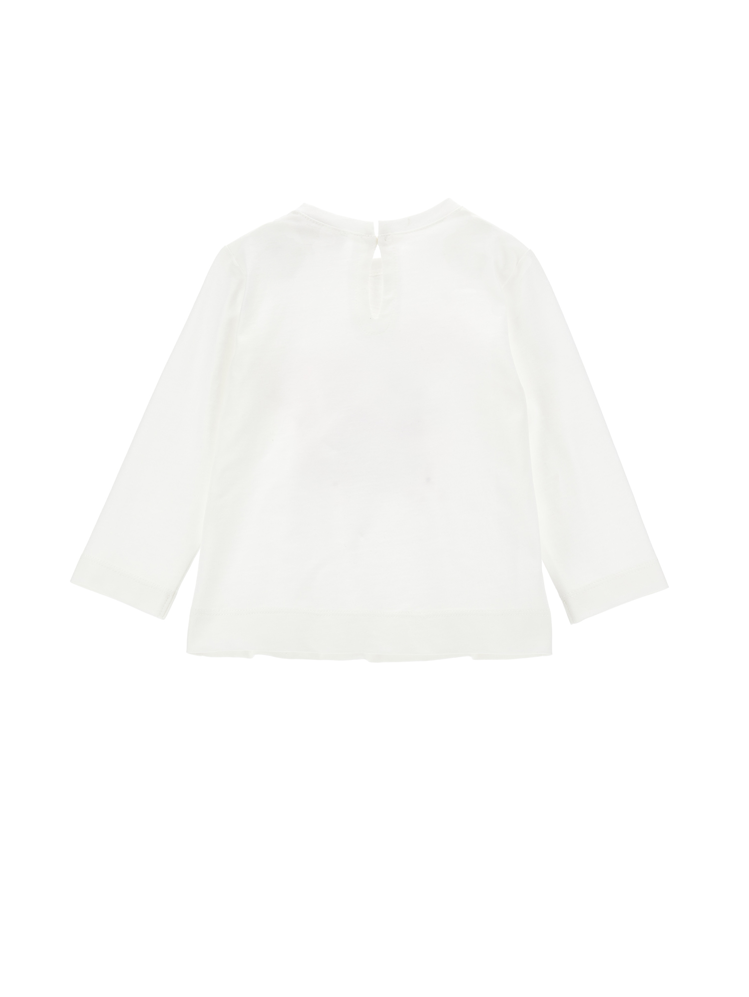 Monnalisa Floral-detail T-shirt (3-36 Months) In Cream