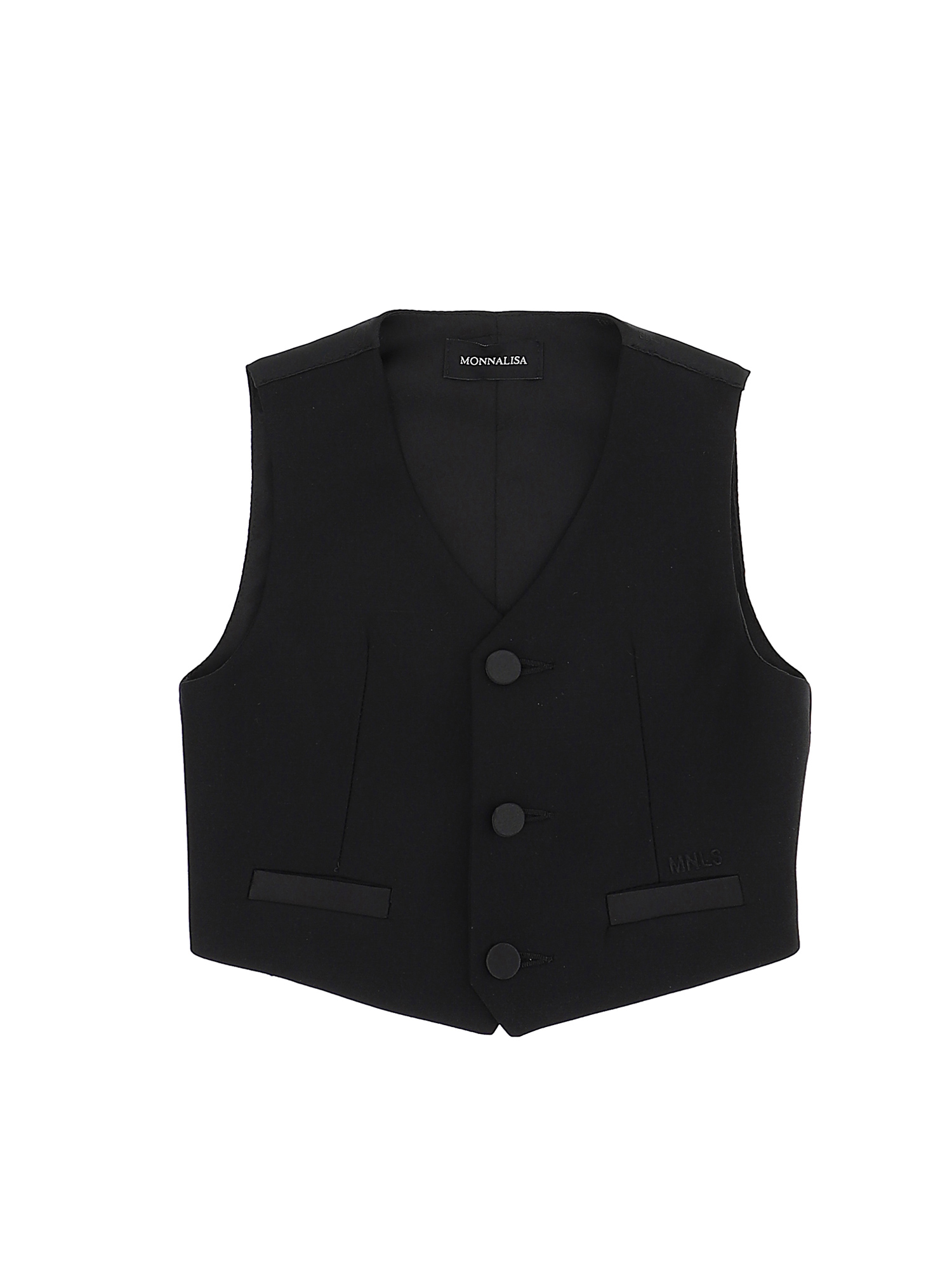 Monnalisa Gilet tela smoking
