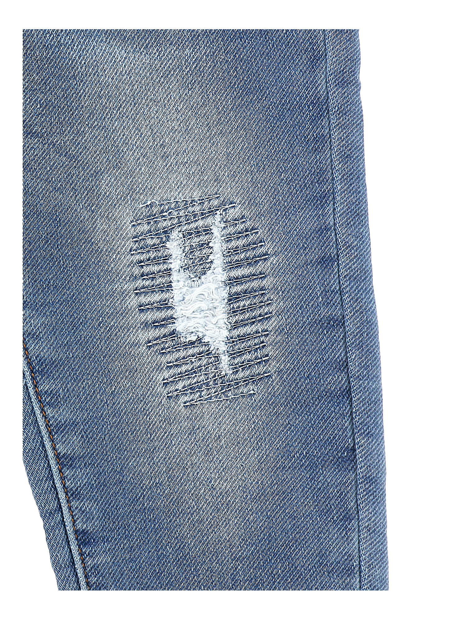 Monnalisa Fleece Trousers Embroidered On The Back In Vintage Blue