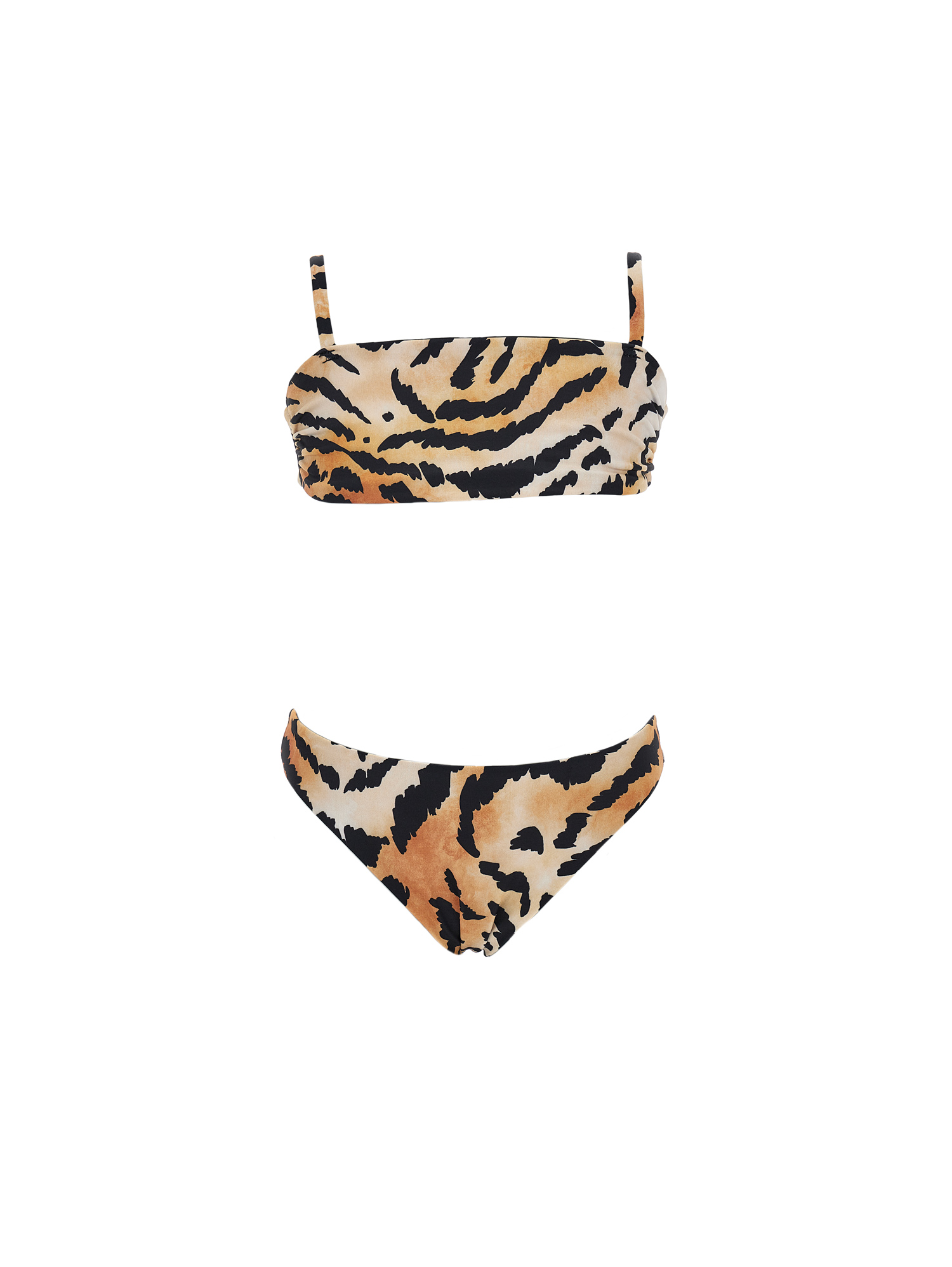 Monnalisa Costume due pezzi tigrato