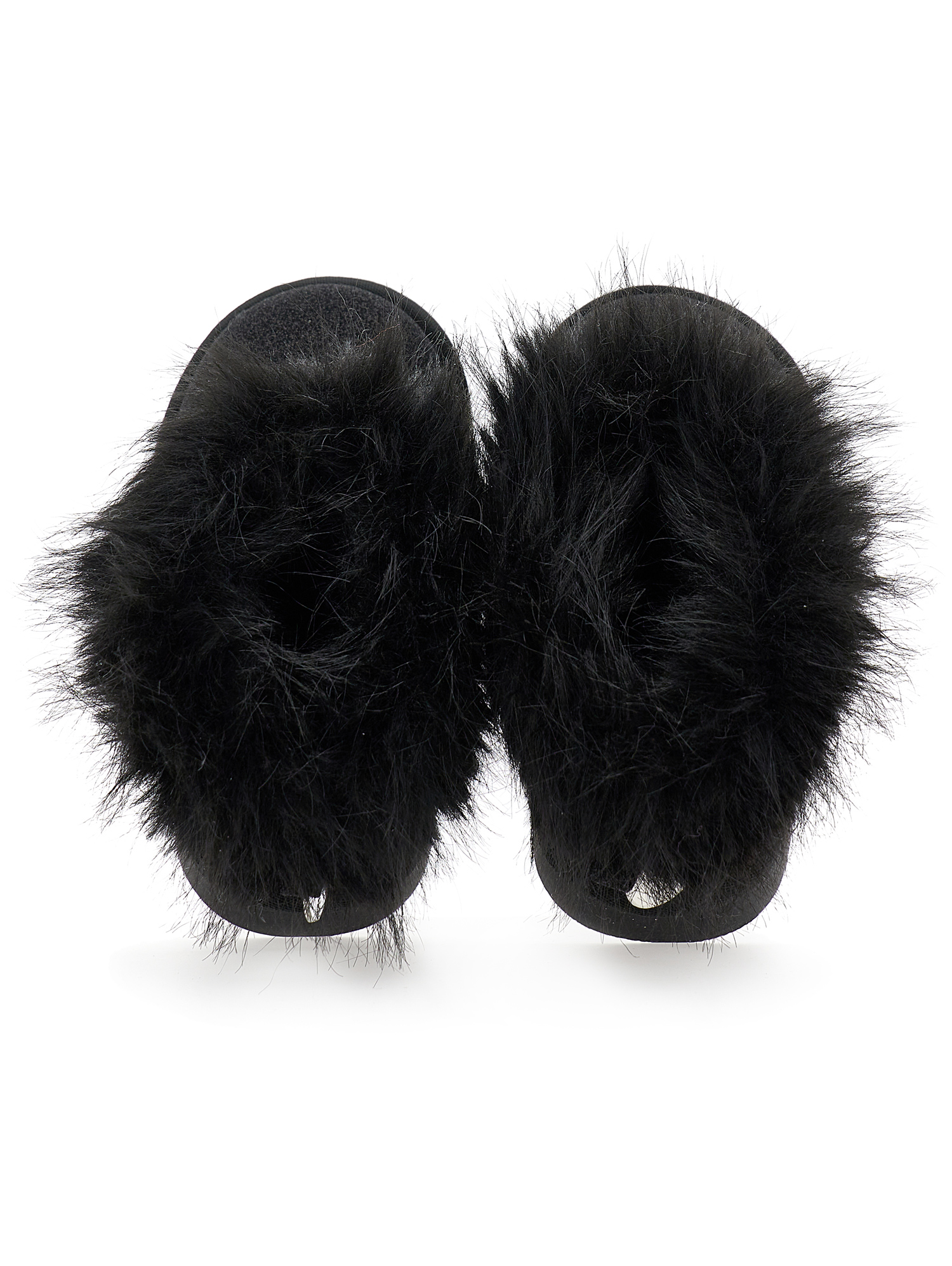 MONNALISA MONNALISA PLUSH GLITTER ANKLE BOOTS