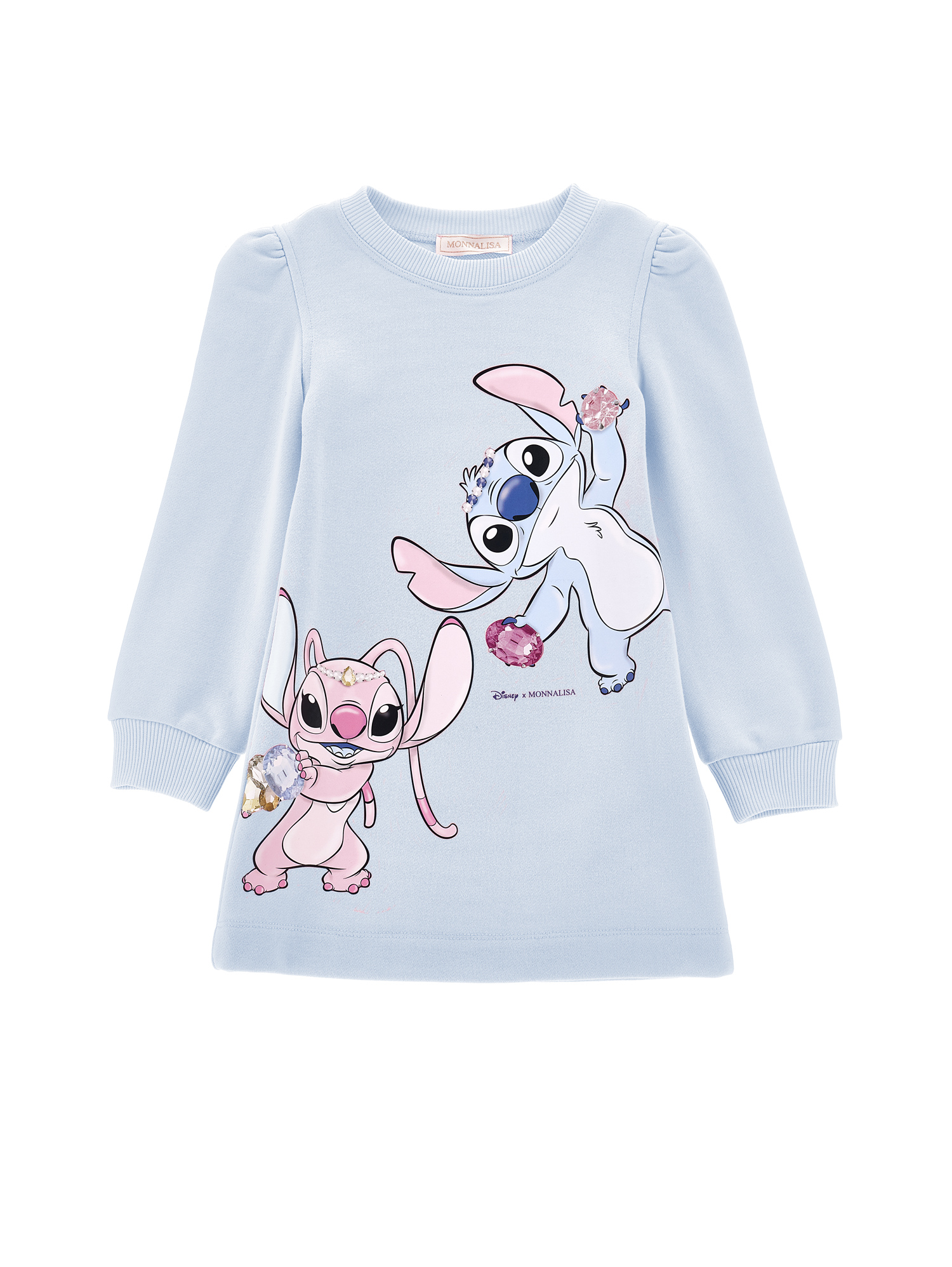 Monnalisa Stitch Sweatshirt Dress