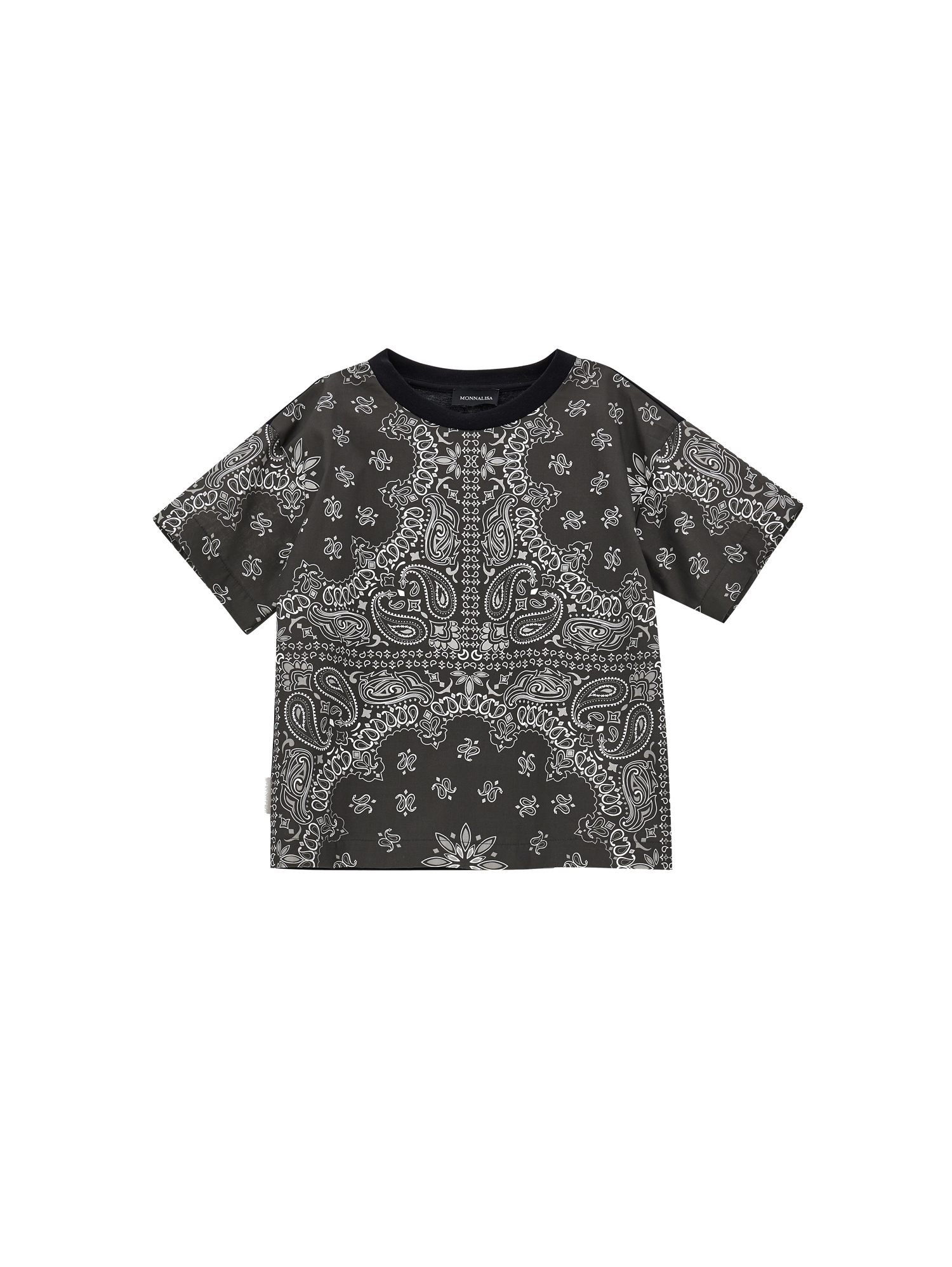 Monnalisa T-shirt cotone paisley