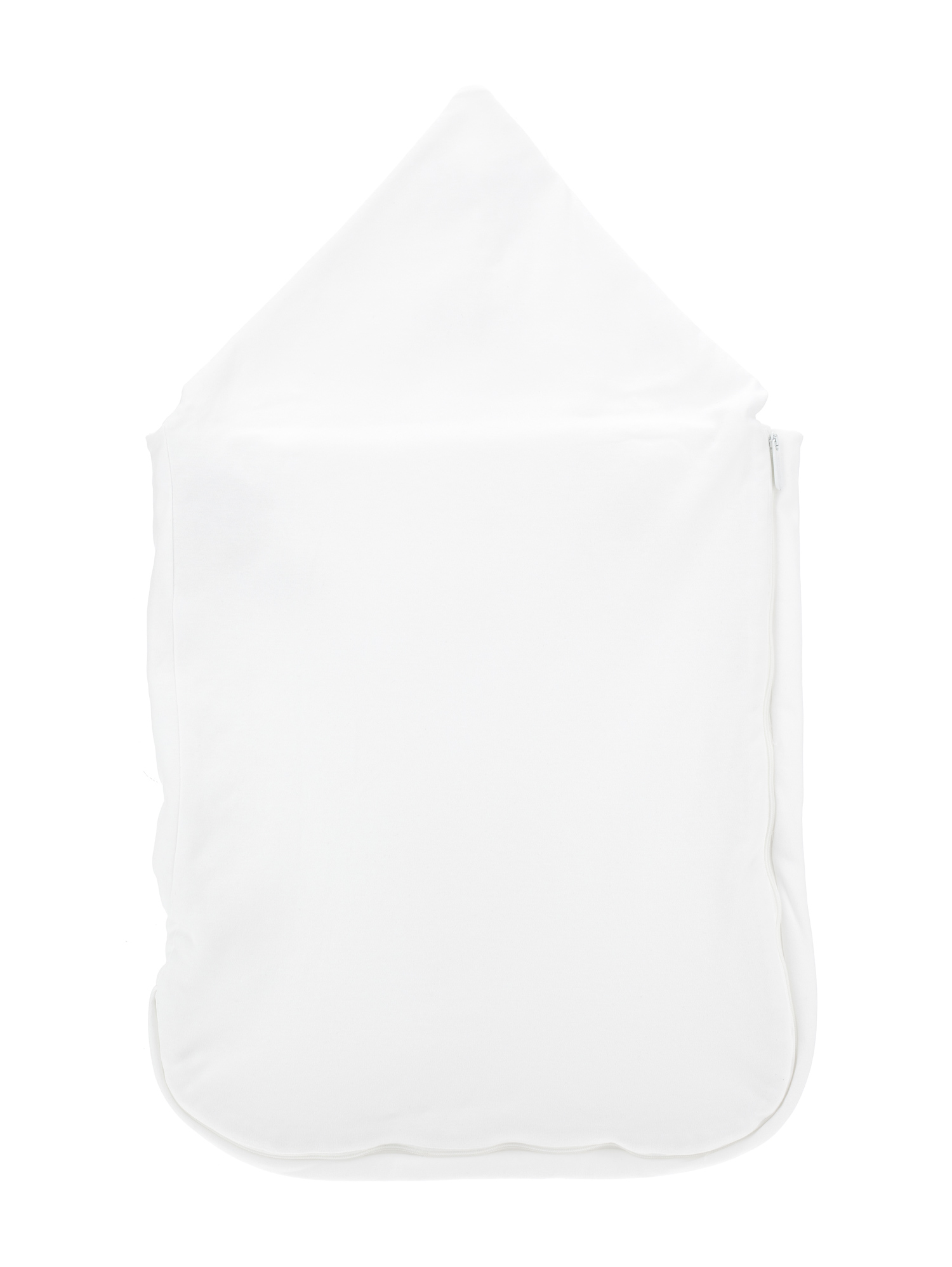 Shop Monnalisa Scalloped Sleeping Bag In White