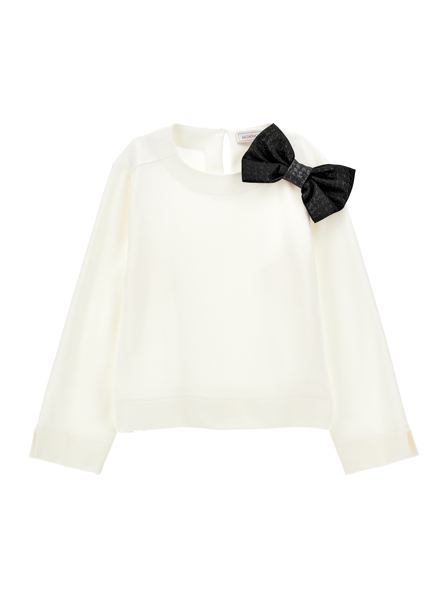 Monnalisa Casacca con fiocco jacquard