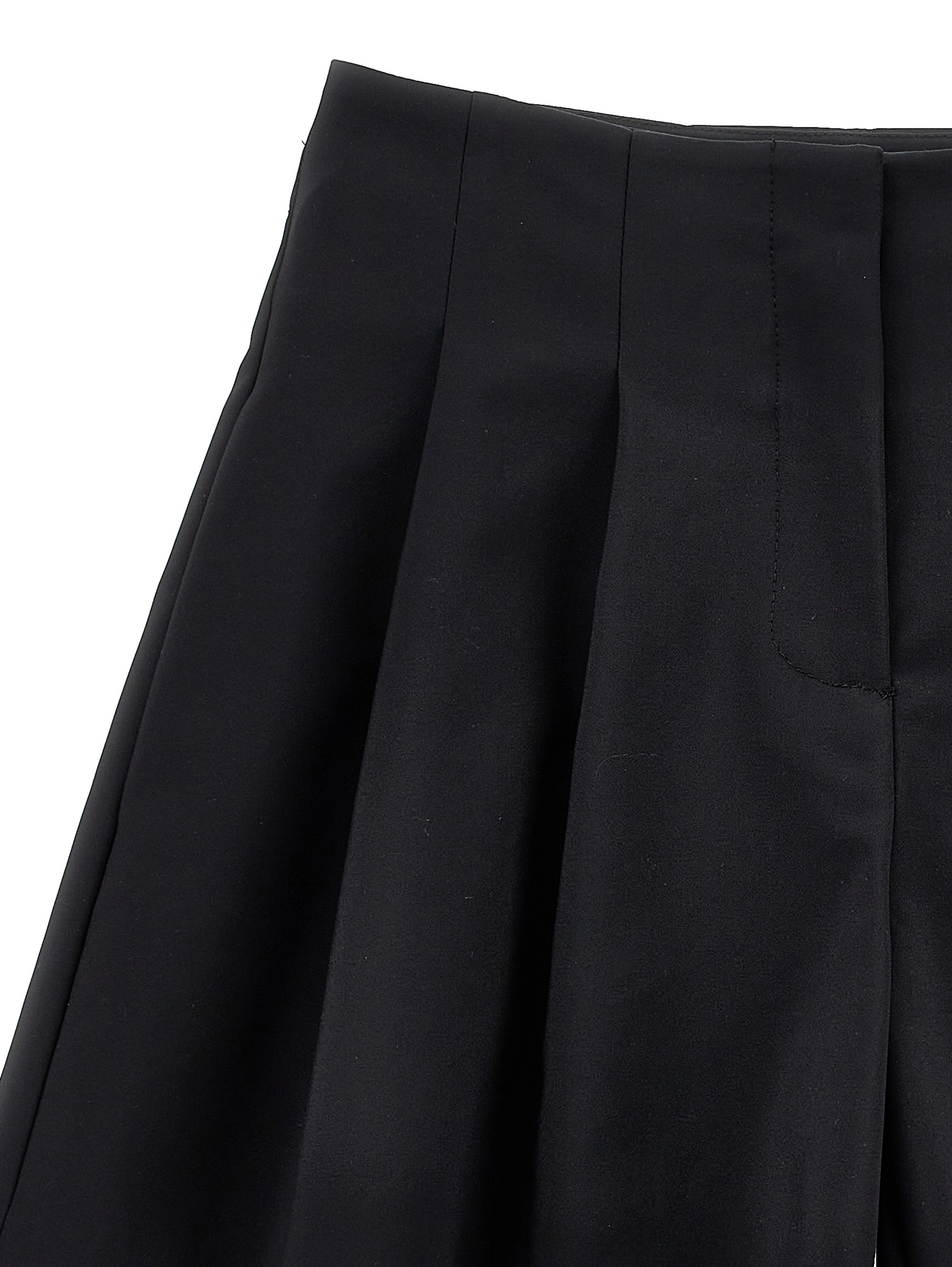 Philosophy Di Lorenzo Serafini Philosophy Kids  Pleated Shorts With Bow Belt In Black