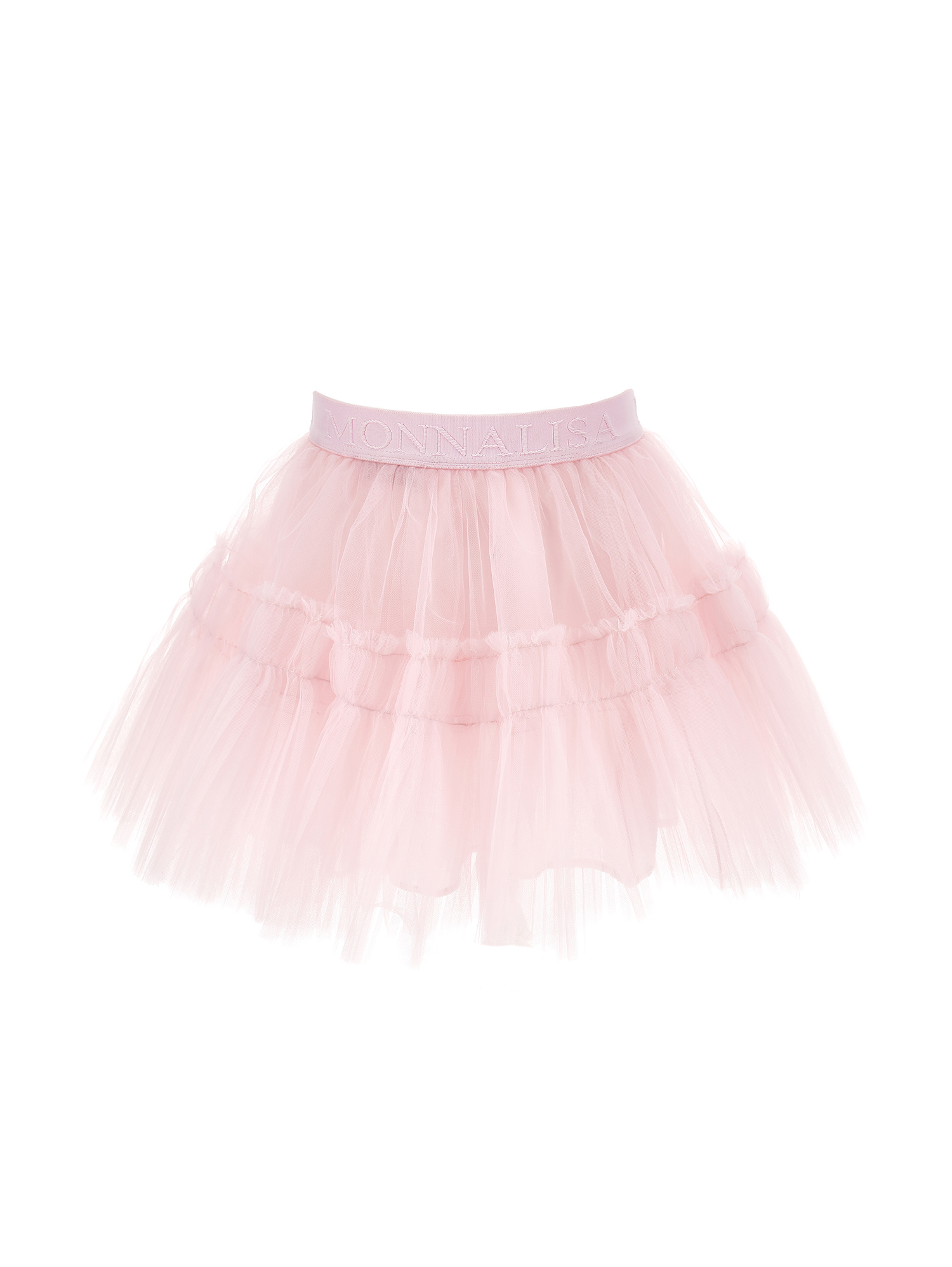 Monnalisa Tellerrock Aus Tüll In Dusty Pink Rose