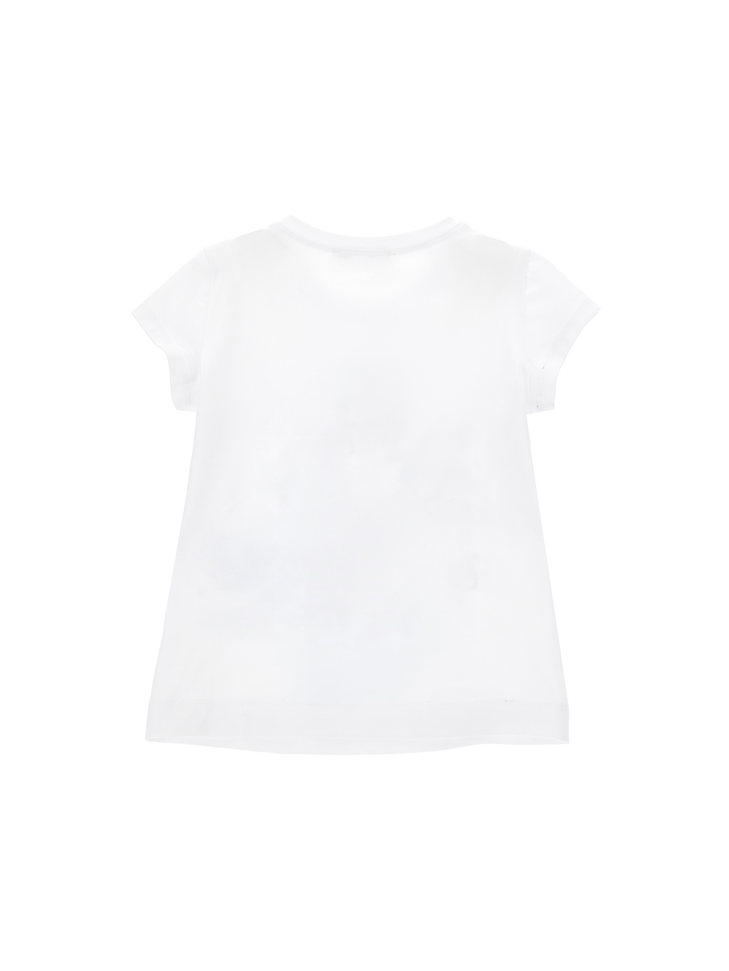 Shop Monnalisa Tinkerbell Cotton T-shirt In White