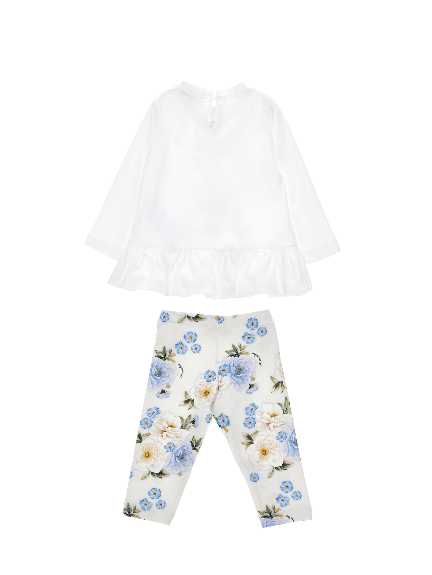 Monnalisa Teddy Bear House Set In White