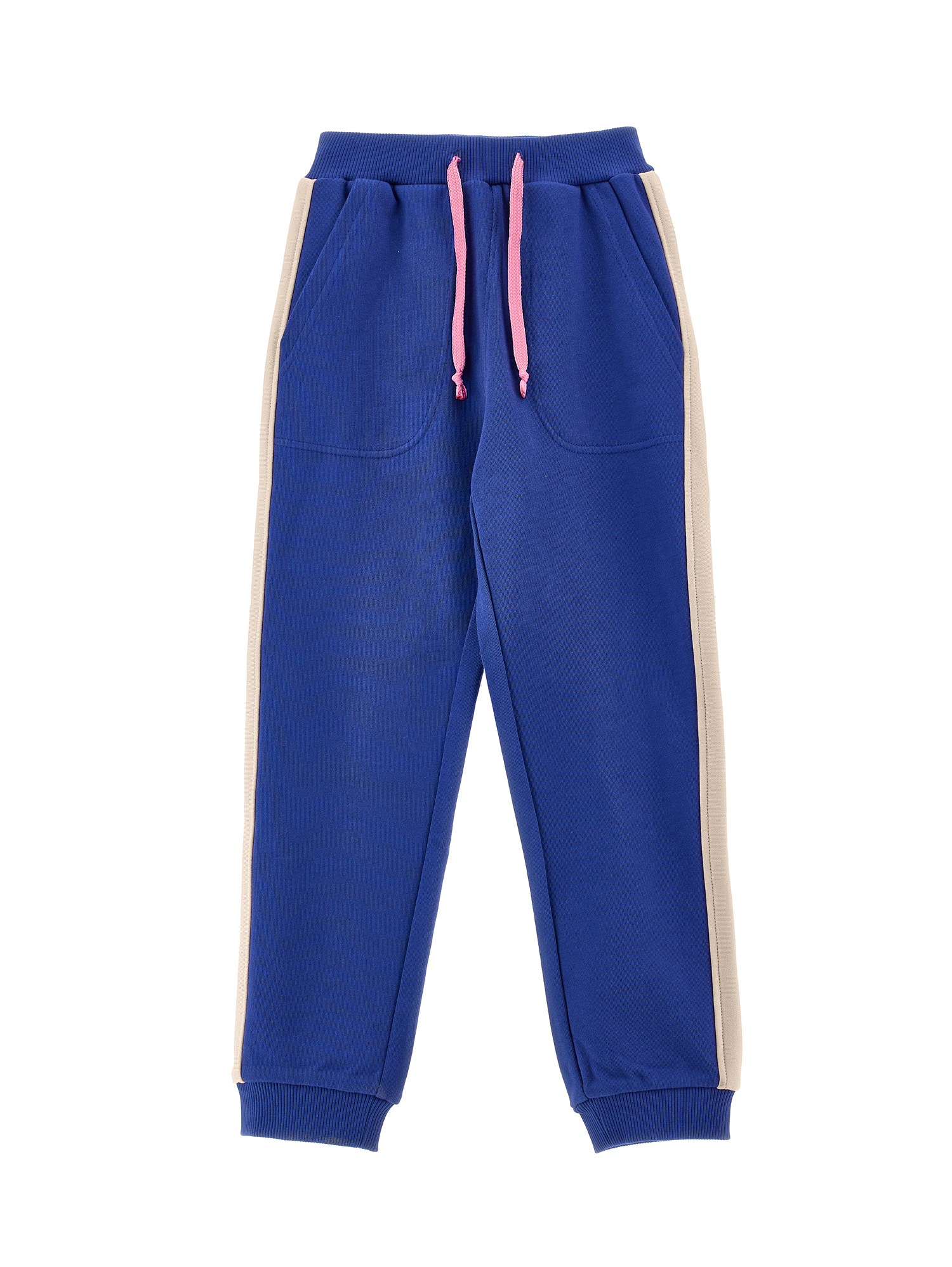 Philosophy Di Lorenzo Serafini Philosophy Kids  Jogger Pants With Contrasting Details In Blue