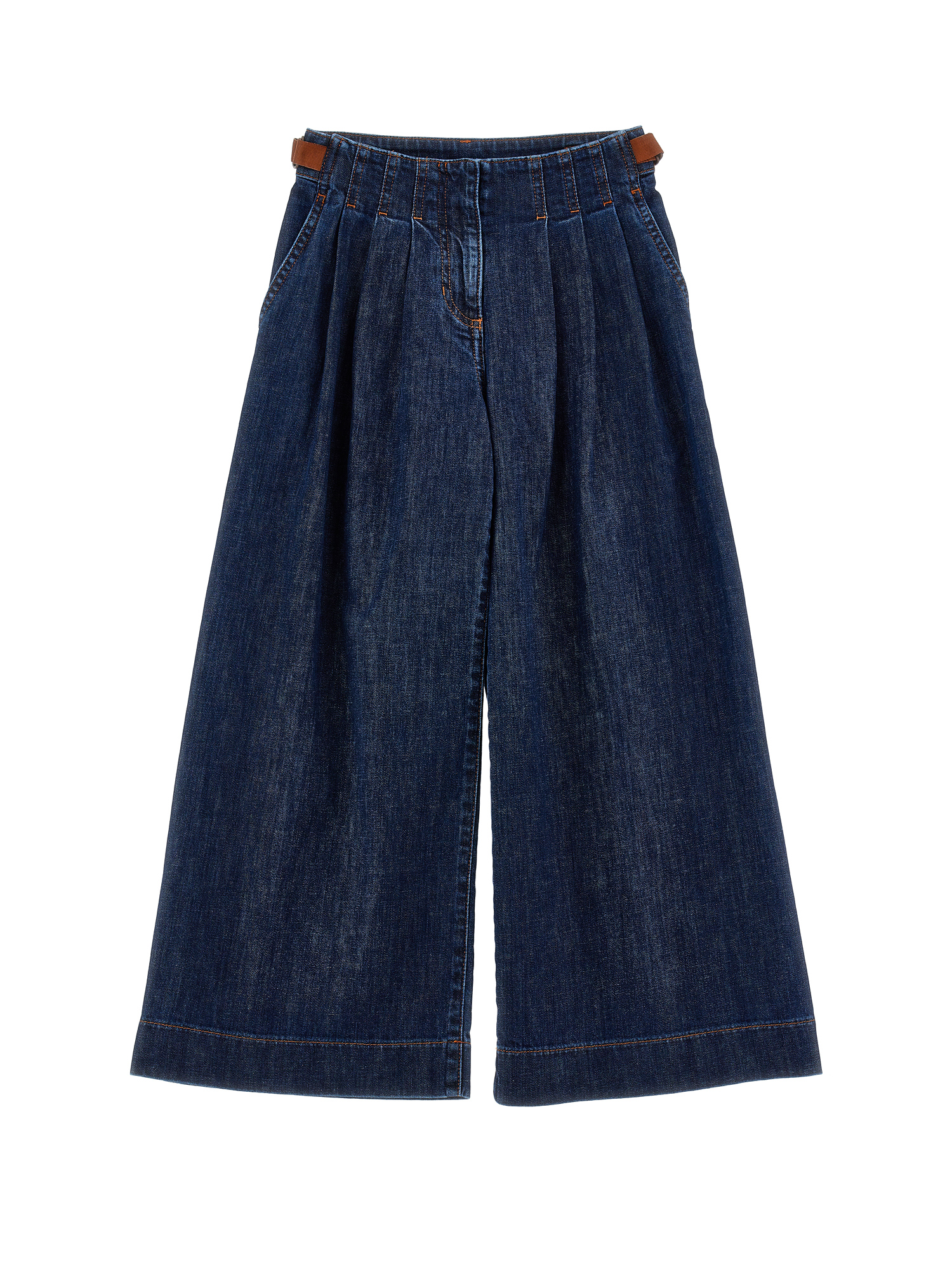 Philosophy Di Lorenzo Serafini Pleated Jeans In Blue