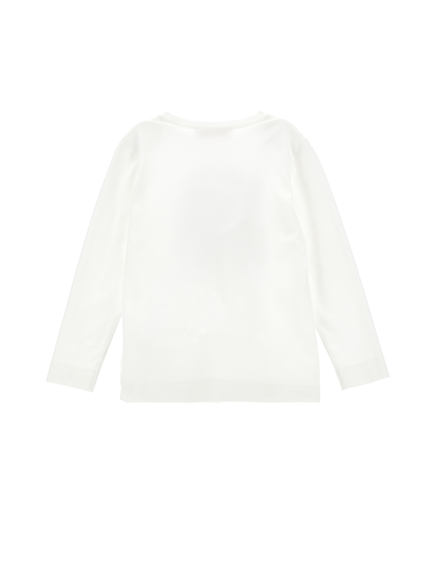Monnalisa X Disney Rhinestone-embellished T-shirt In Cream