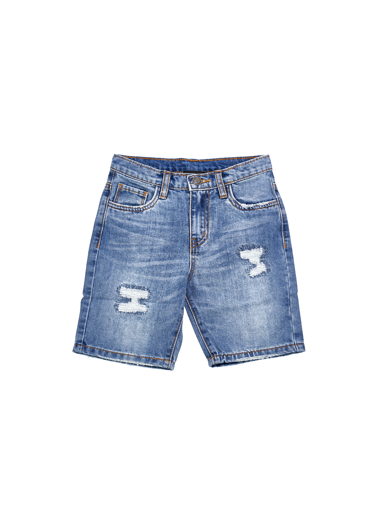 Light bermuda jeans Monnalisa Boys Clothing Shorts Bermudas 