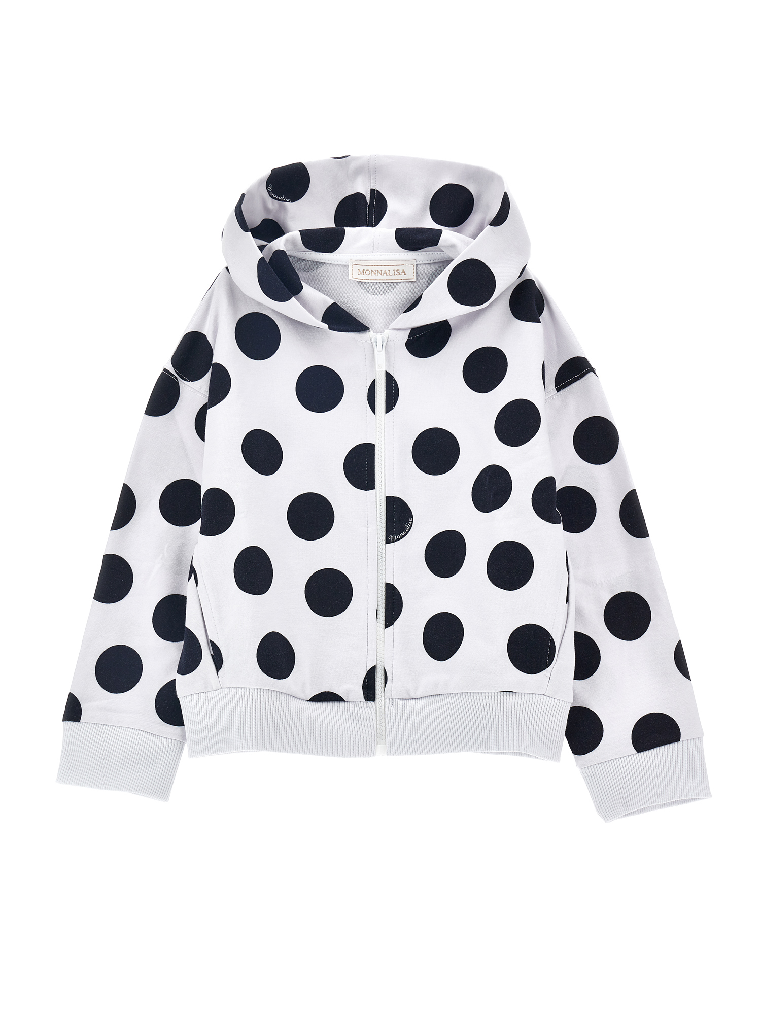 Monnalisa Kids'   Warner Bros Hoodie In White + Black