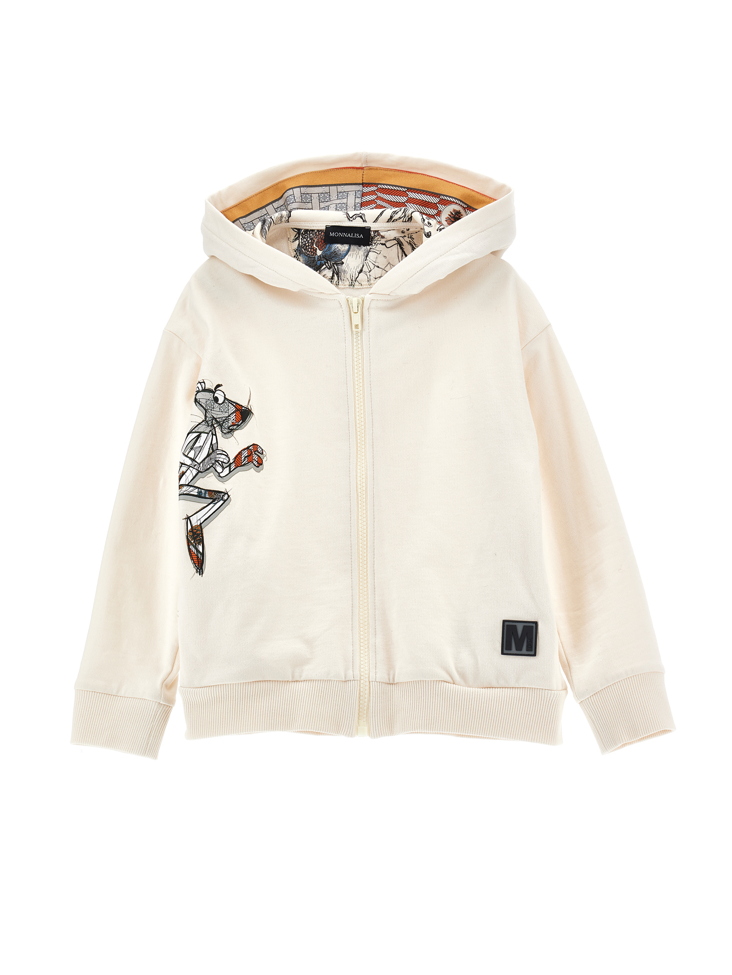 Monnalisa Kids'   Pink Panther Hoodie In Birch