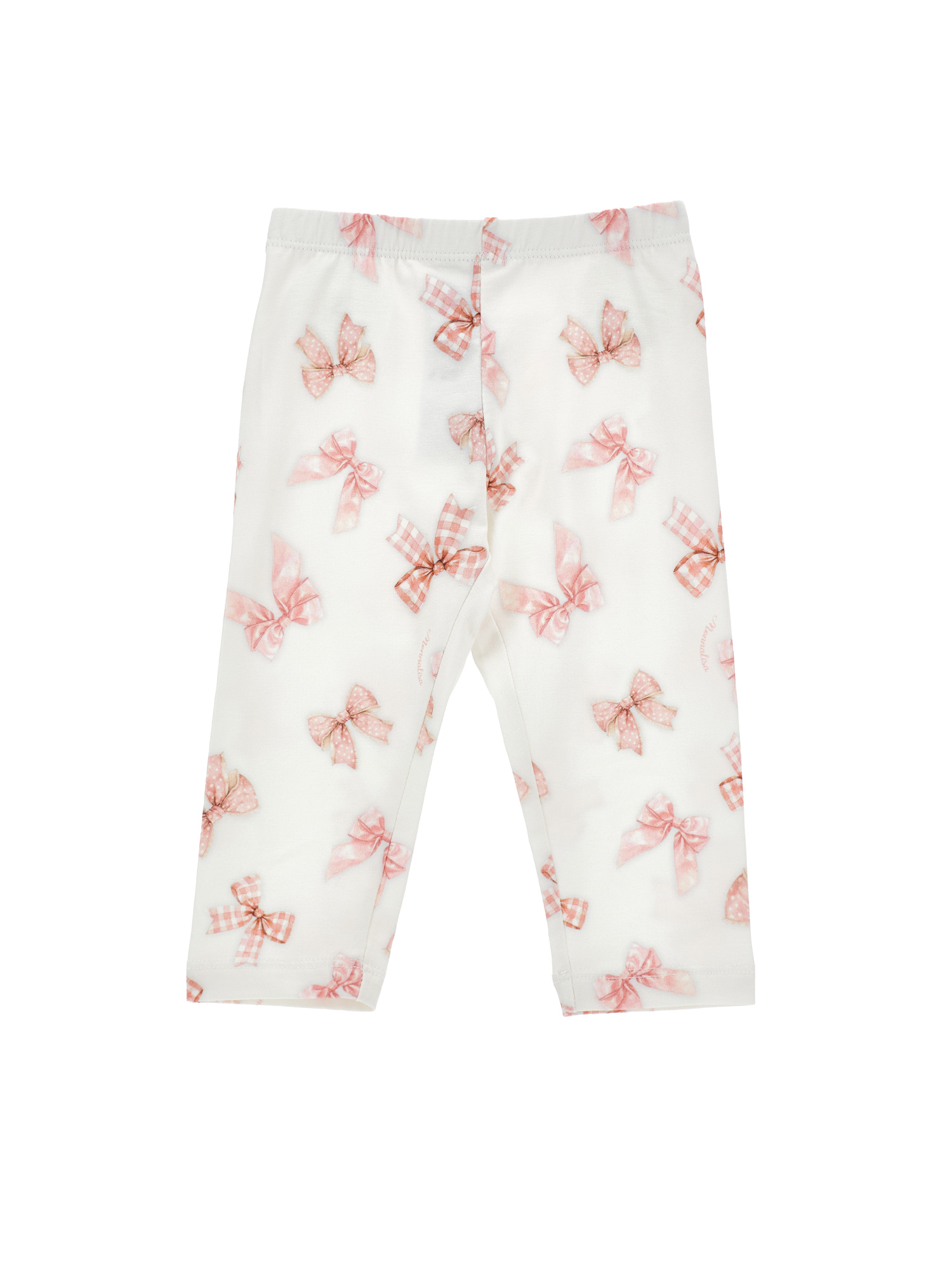 Leggings à nœud imprimé