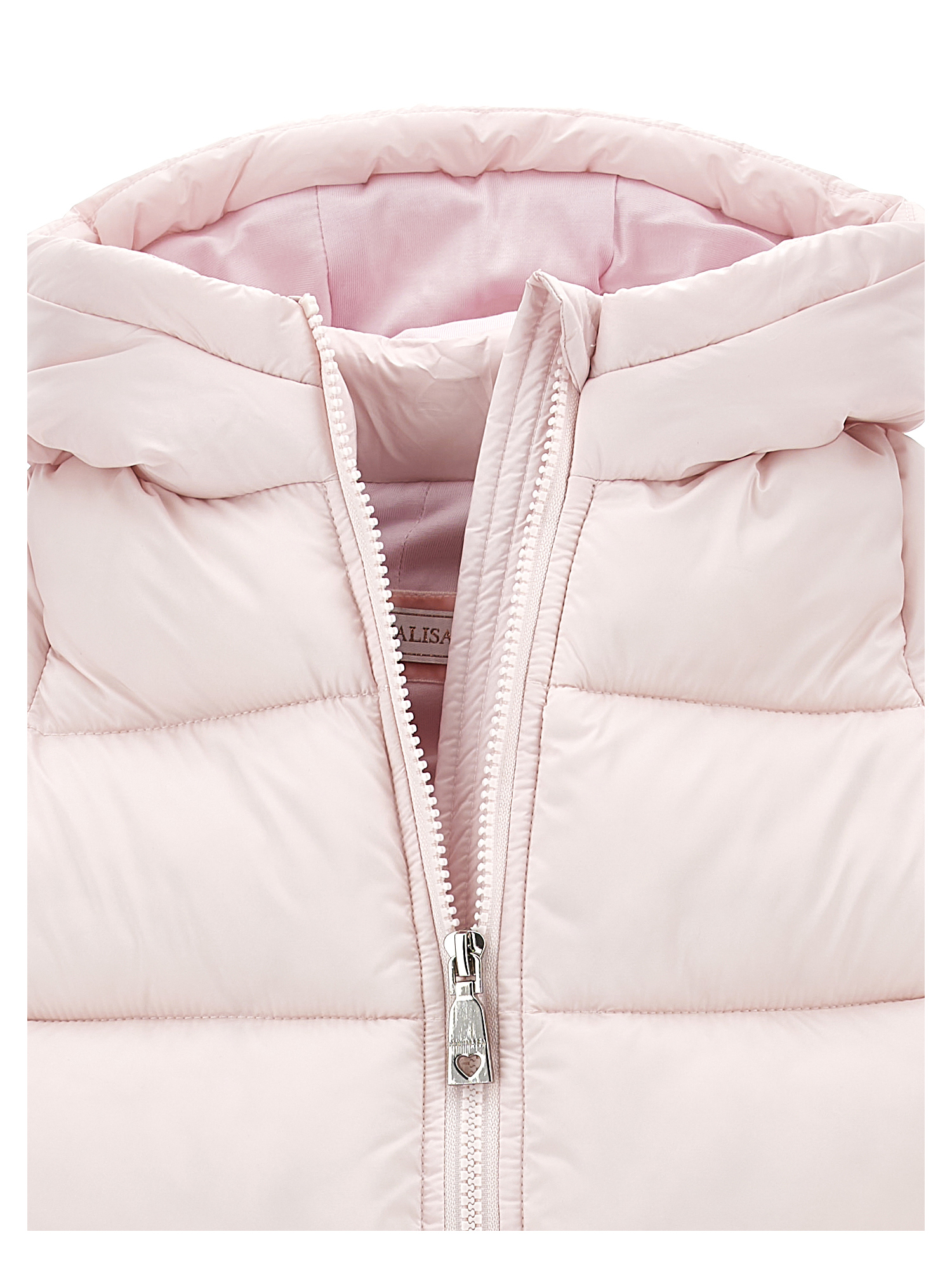 Monnalisa Padded Playsuit In Pink