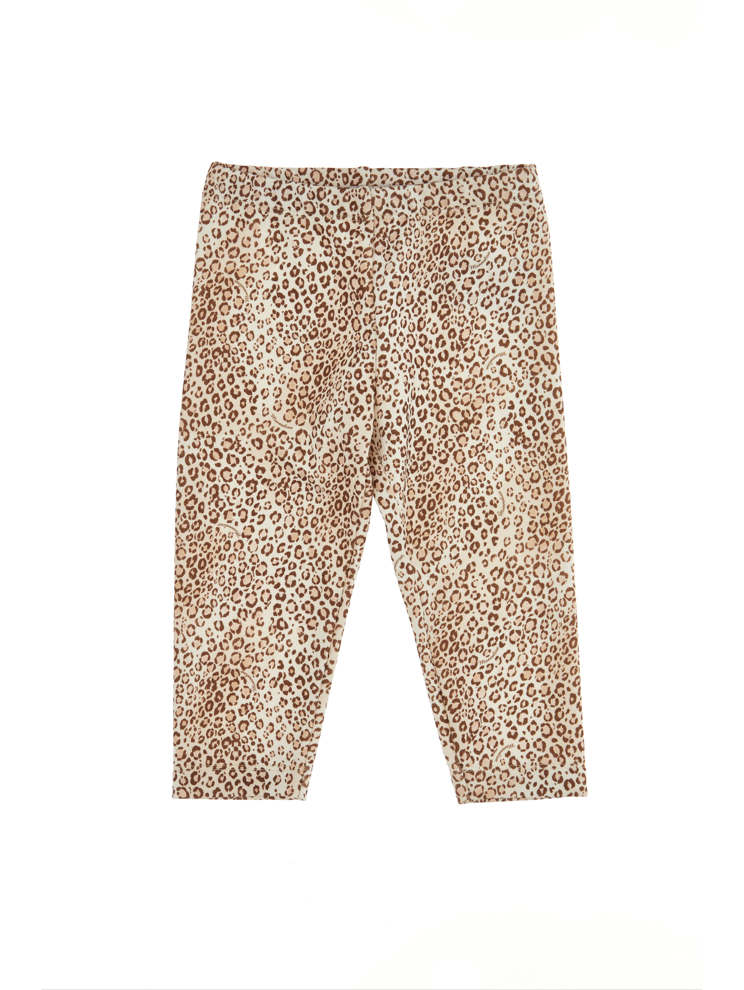 Monnalisa Leggings punto Milano stampa animalier
