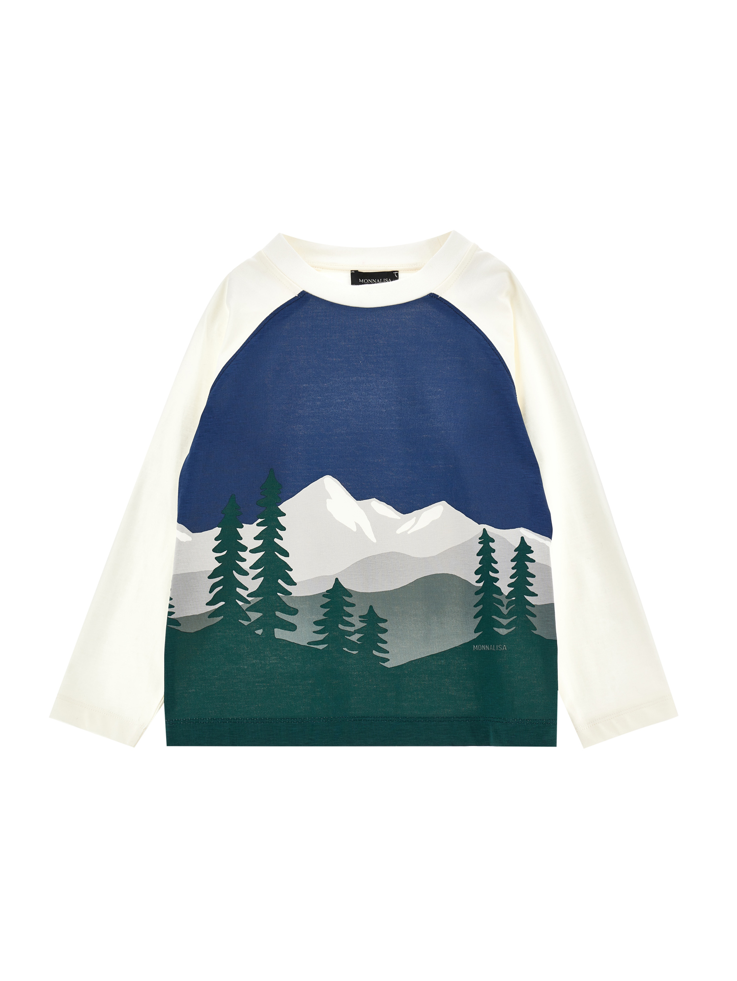 Monnalisa T-shirt cotone stampa paesaggio