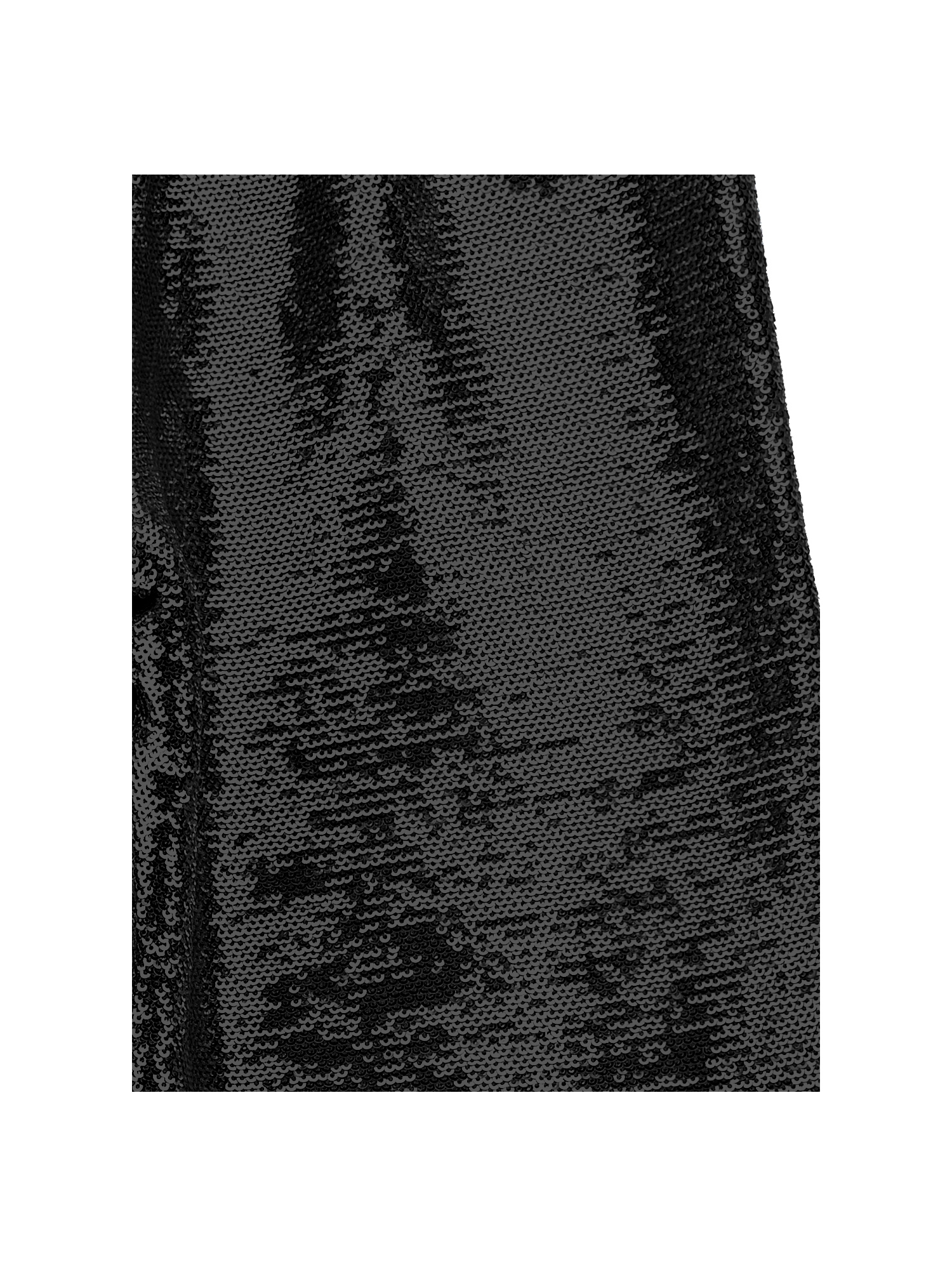 Monnalisa Sequined Palazzo Trousers In Black