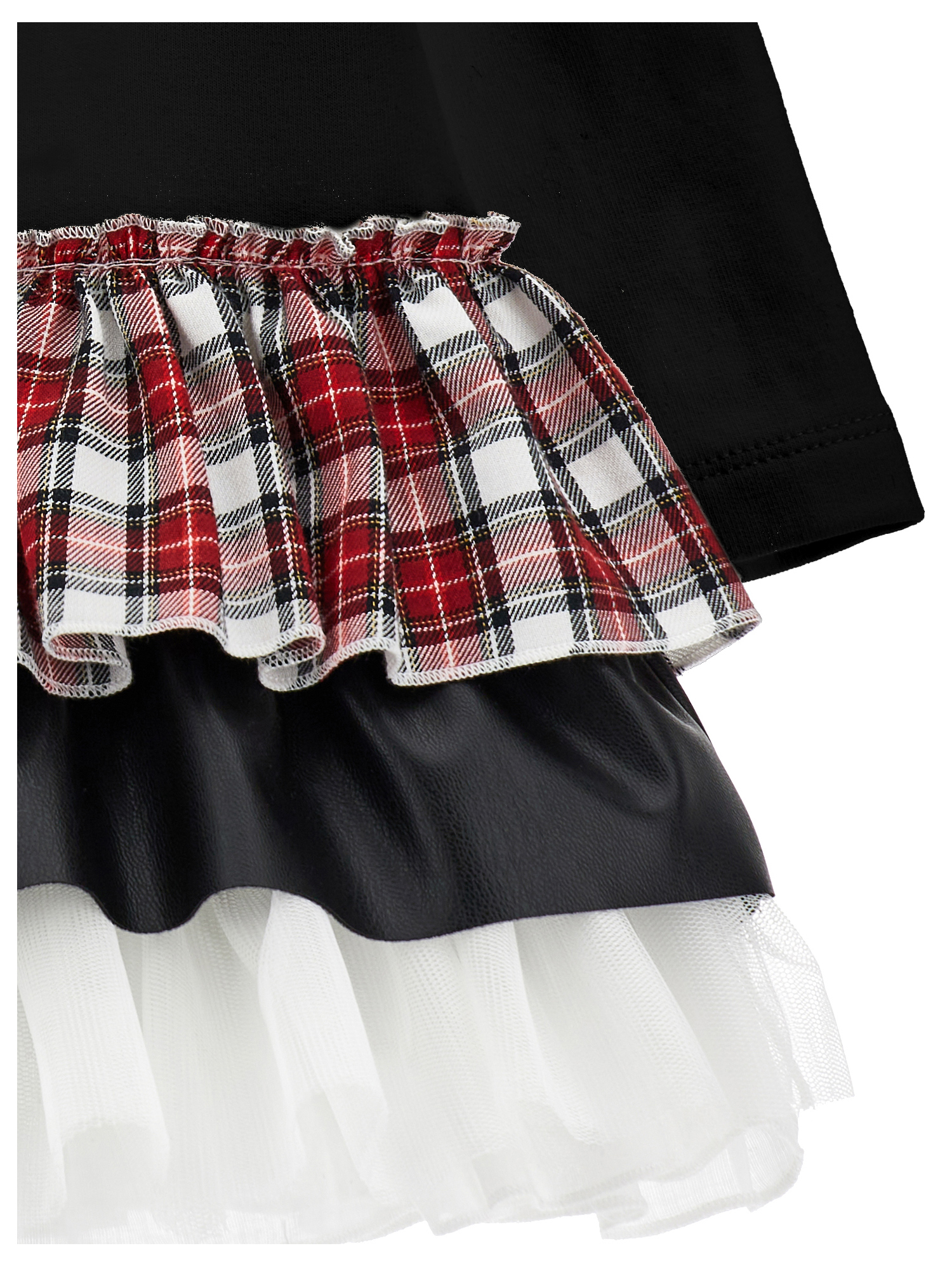 MONNALISA MONNALISA  MILANO STITCH MAXI TEDDY DRESS