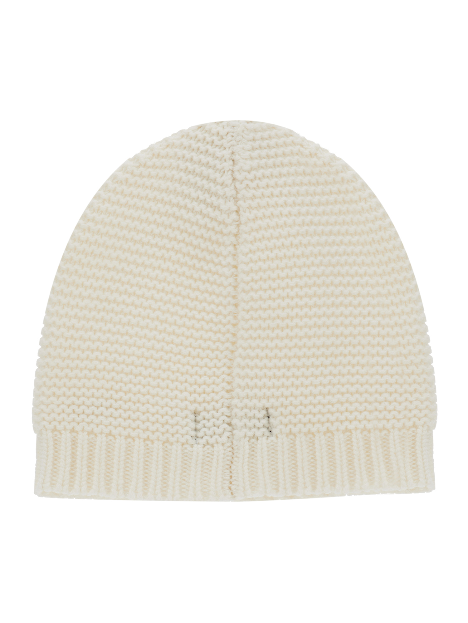 Shop Monnalisa Extra-fine Merino Wool Hat In Cream