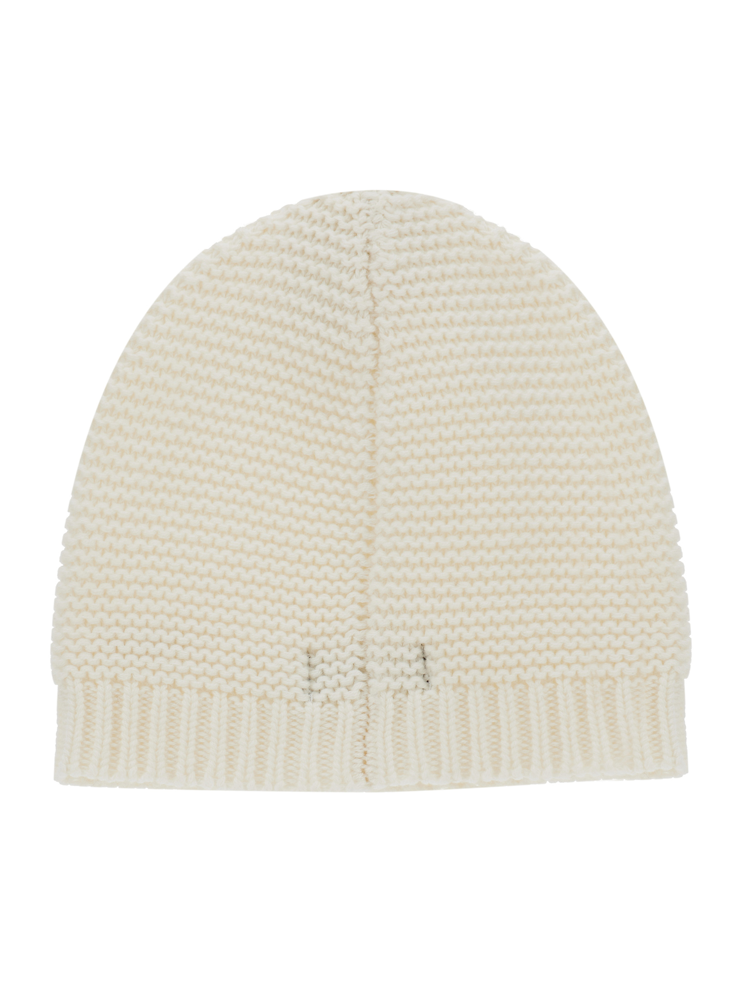 Monnalisa Extra-fine Merino Wool Hat In Cream