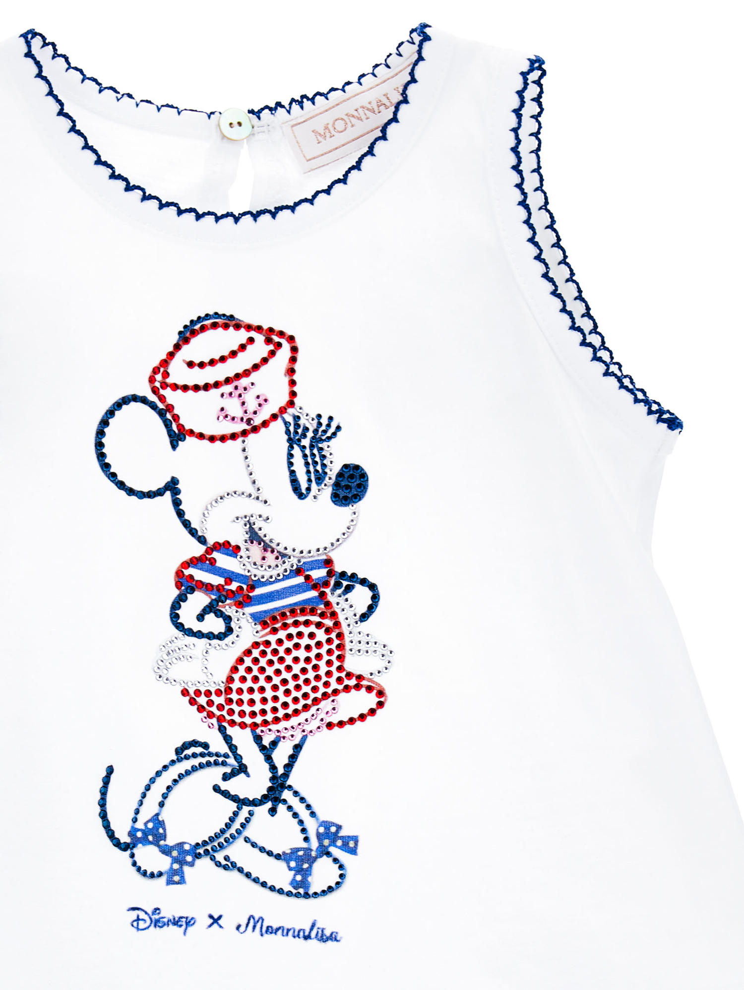 MONNALISA MONNALISA LONG MINNIE TANK TOP