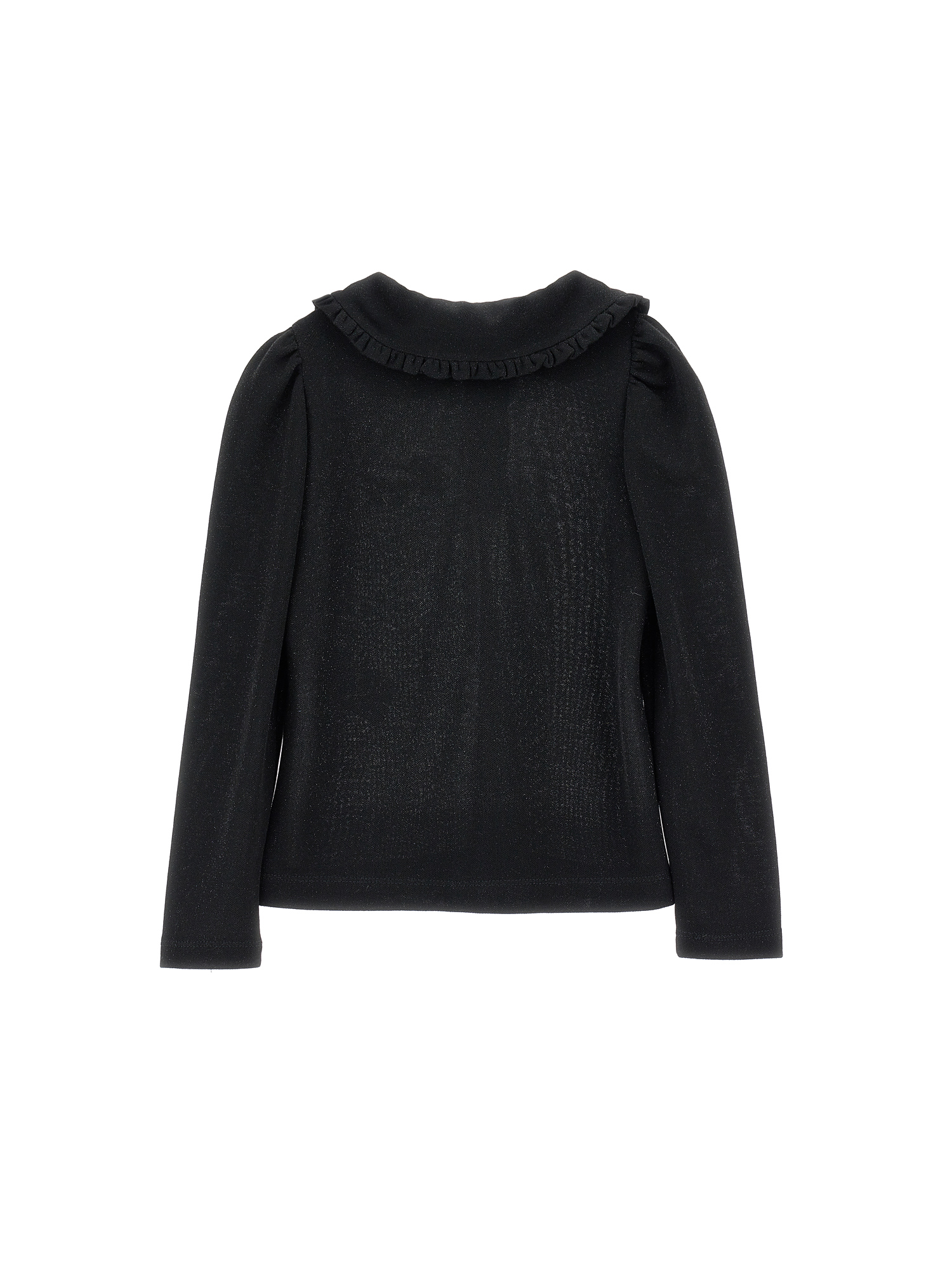 Philosophy Di Lorenzo Serafini Philosophy Kids Embroidered Blouse 'philosophy Est. 1984' In Black
