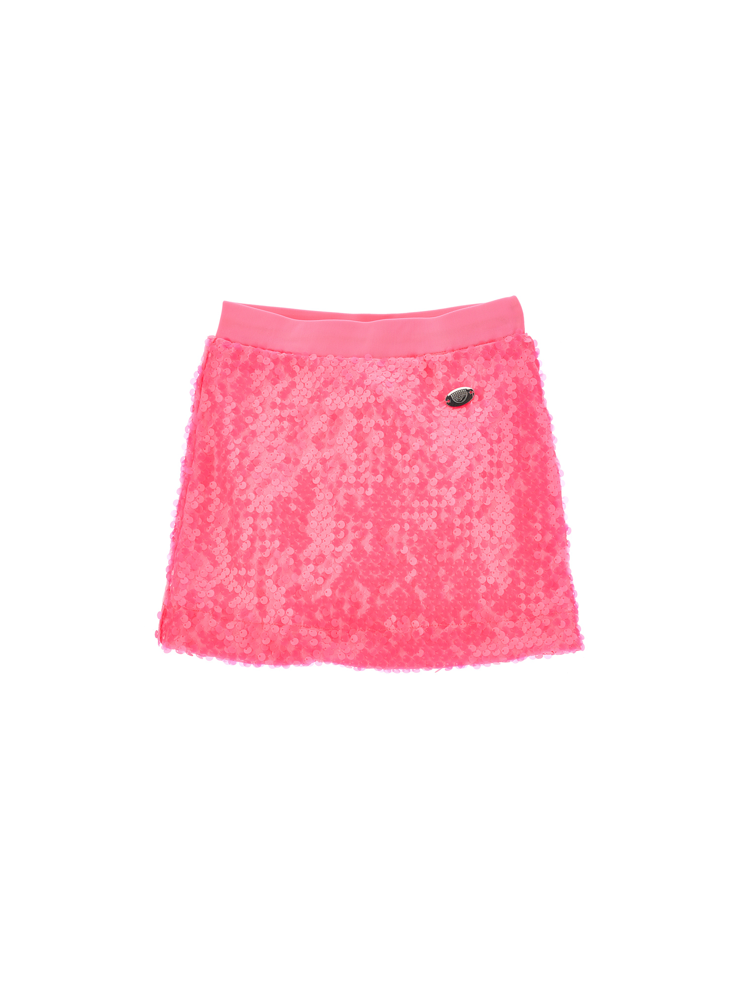 Chiara Ferragni Cf Party Sequin Skirt In Sachet Pink