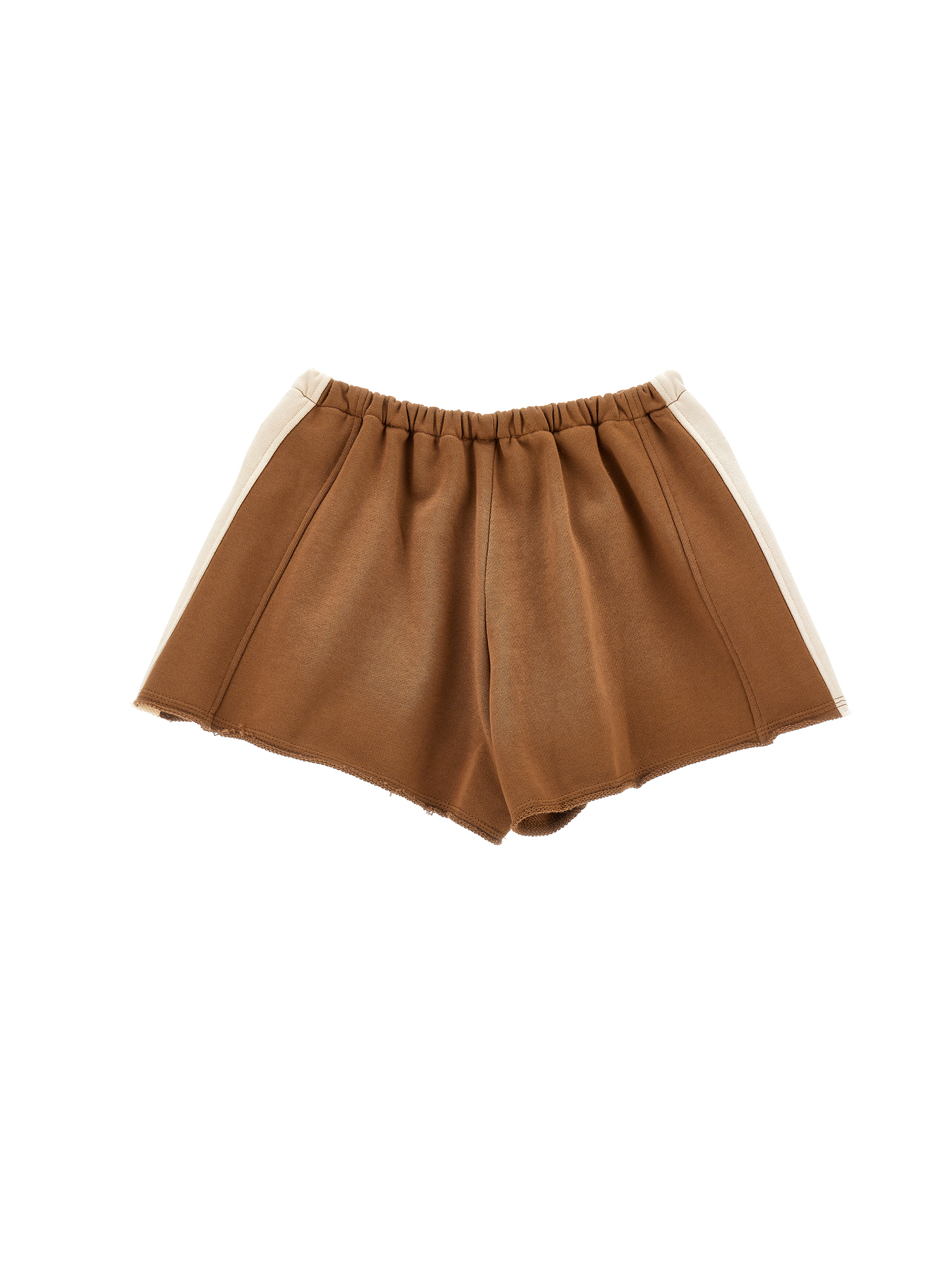 Philosophy Di Lorenzo Serafini Philosophy Kids  Fleece Shorts With Contrasting Details In Brown