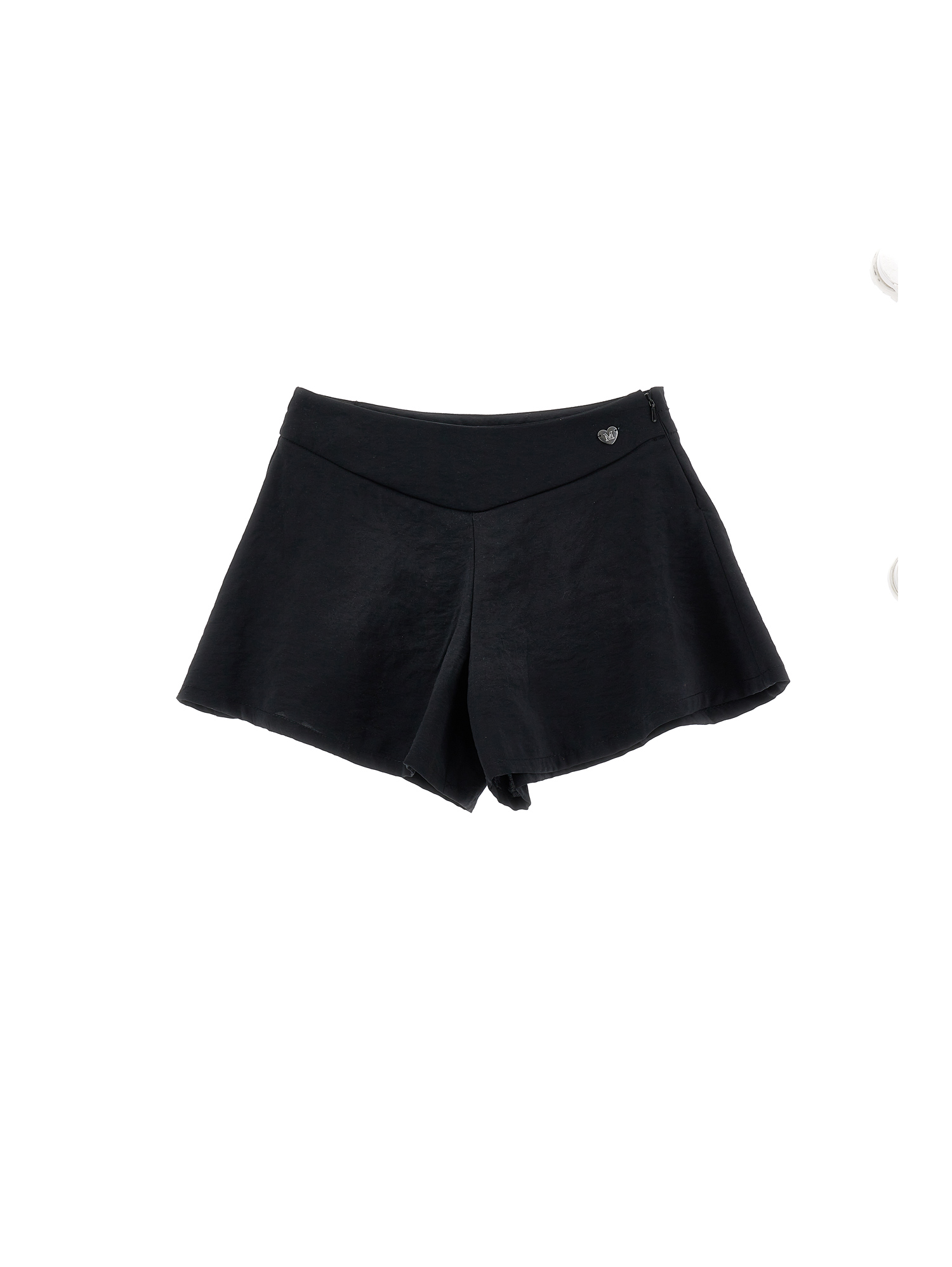 Monnalisa Kids' Viskose-shorts In Black