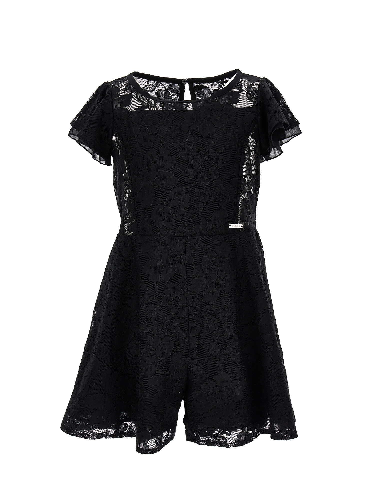 Monnalisa Tutina intera pizzo con shorts