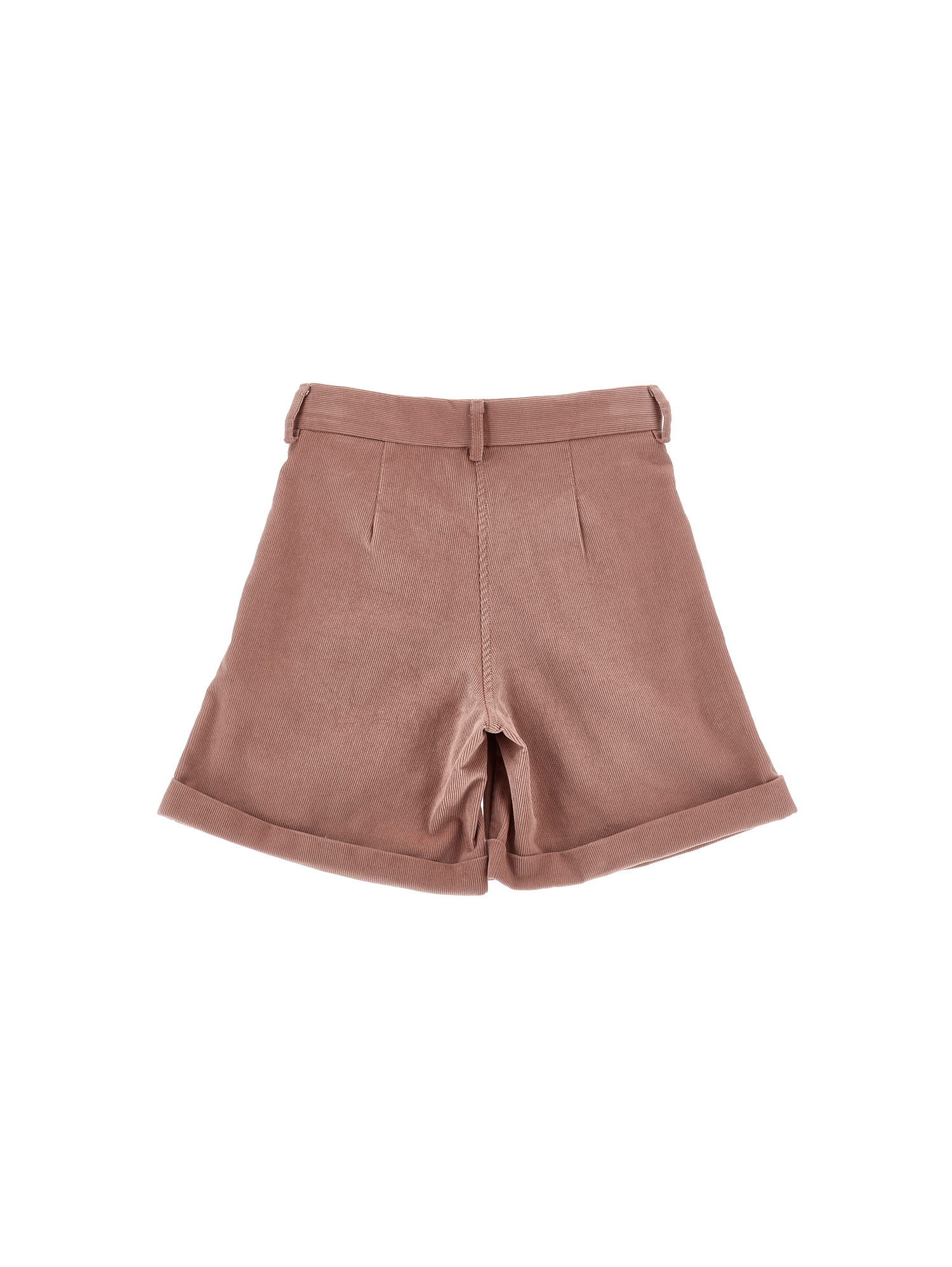 Philosophy Di Lorenzo Serafini Philosophy Kids  Bermuda Shorts With Cuffs And Pleats In Pink