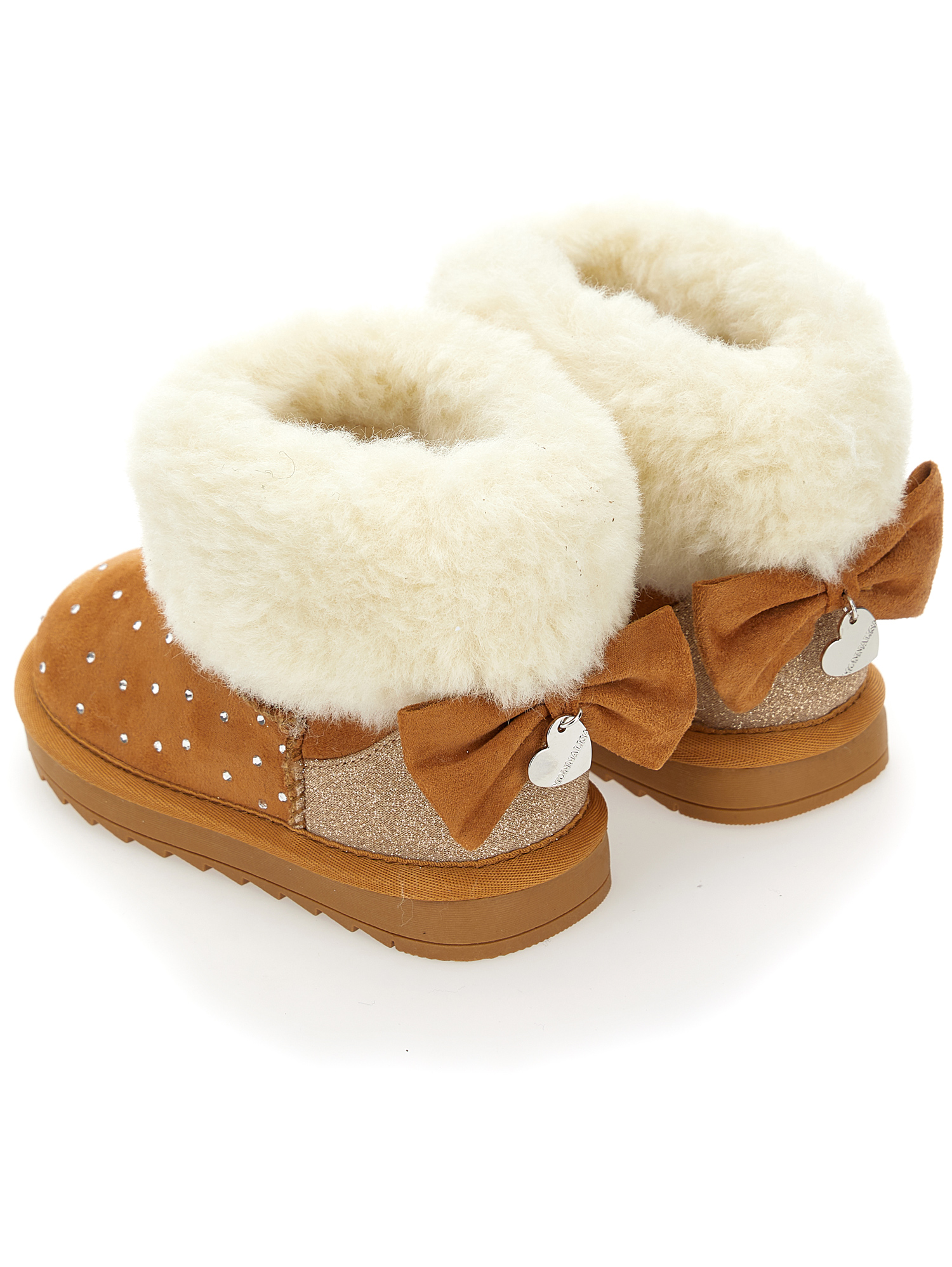Stiefeletten aus Wildleder mit Strass m dchen Monnalisa Deutschland