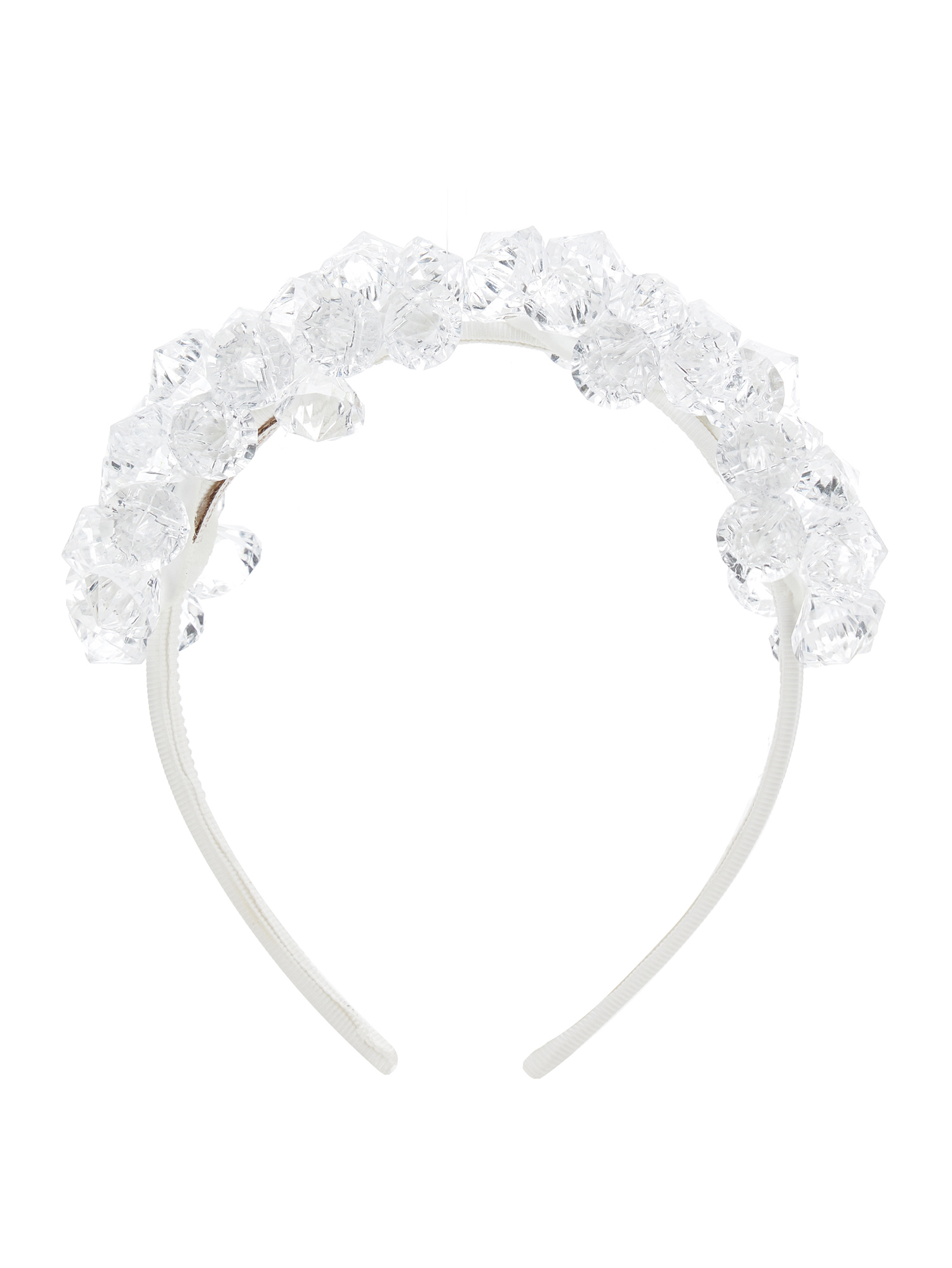 Monnalisa Cerchietto per capelli con castoni e perle