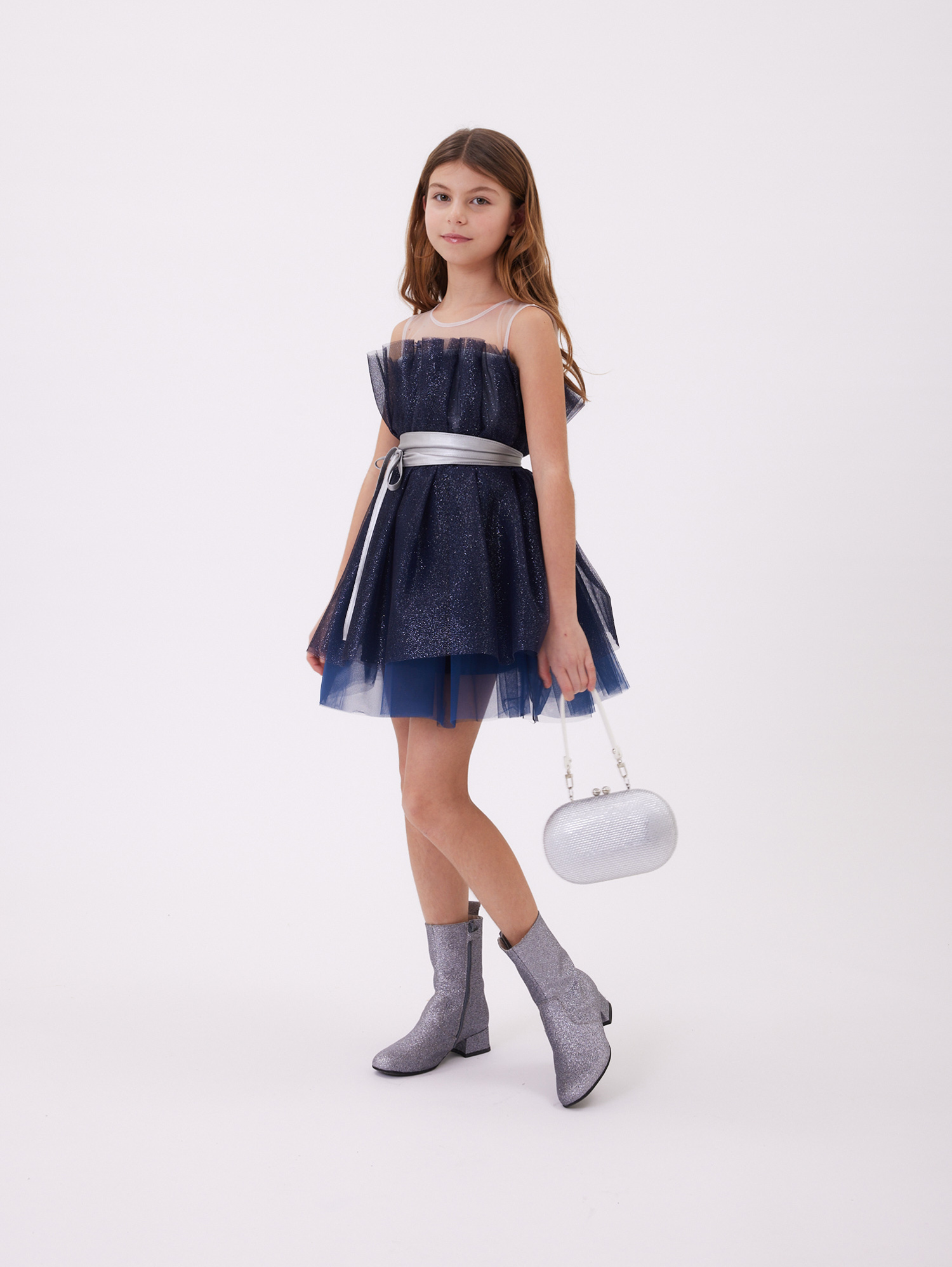 Tulle rock party dress girl | Monnalisa United States