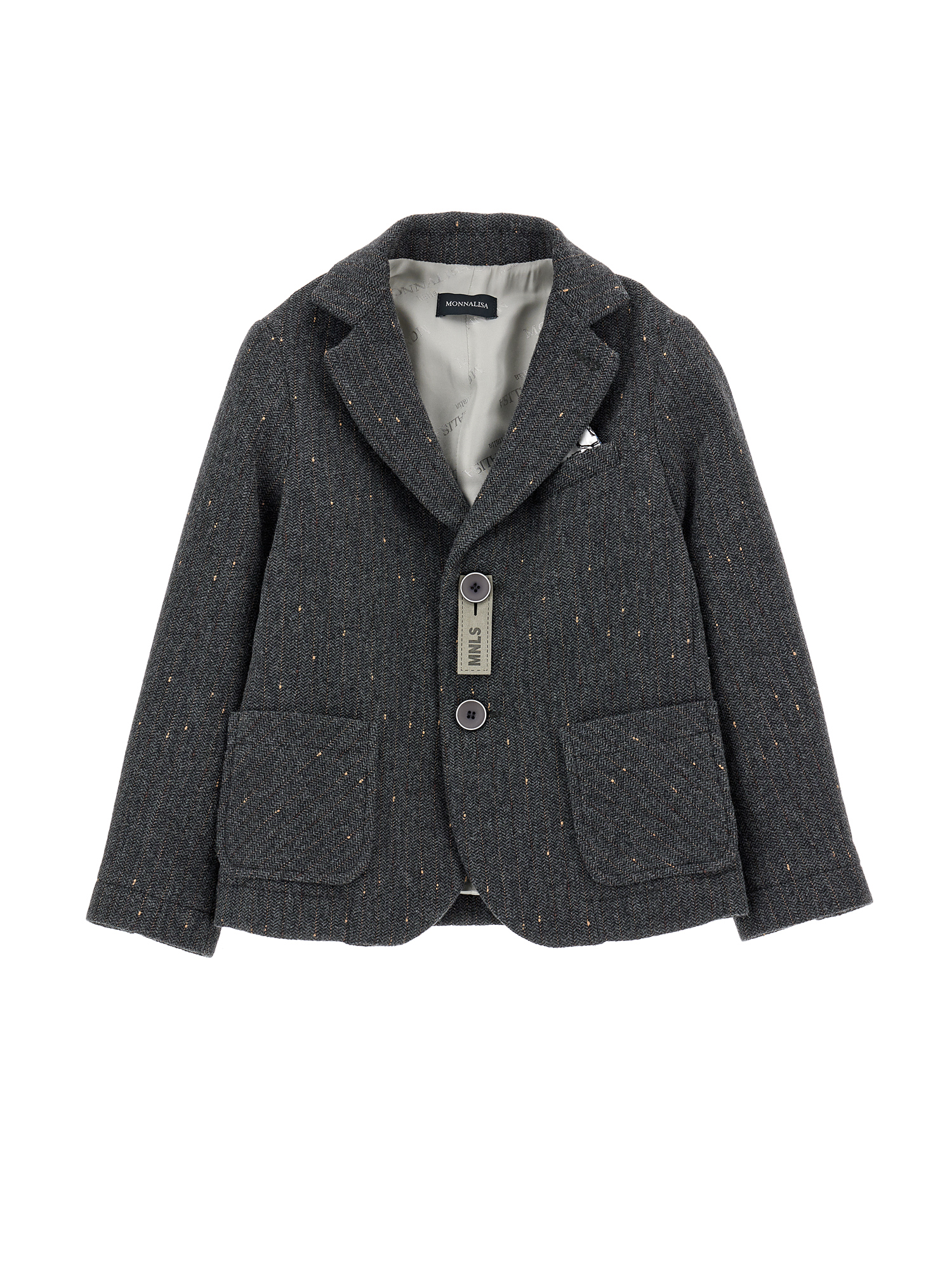 Monnalisa Blazer spigato due bottoni