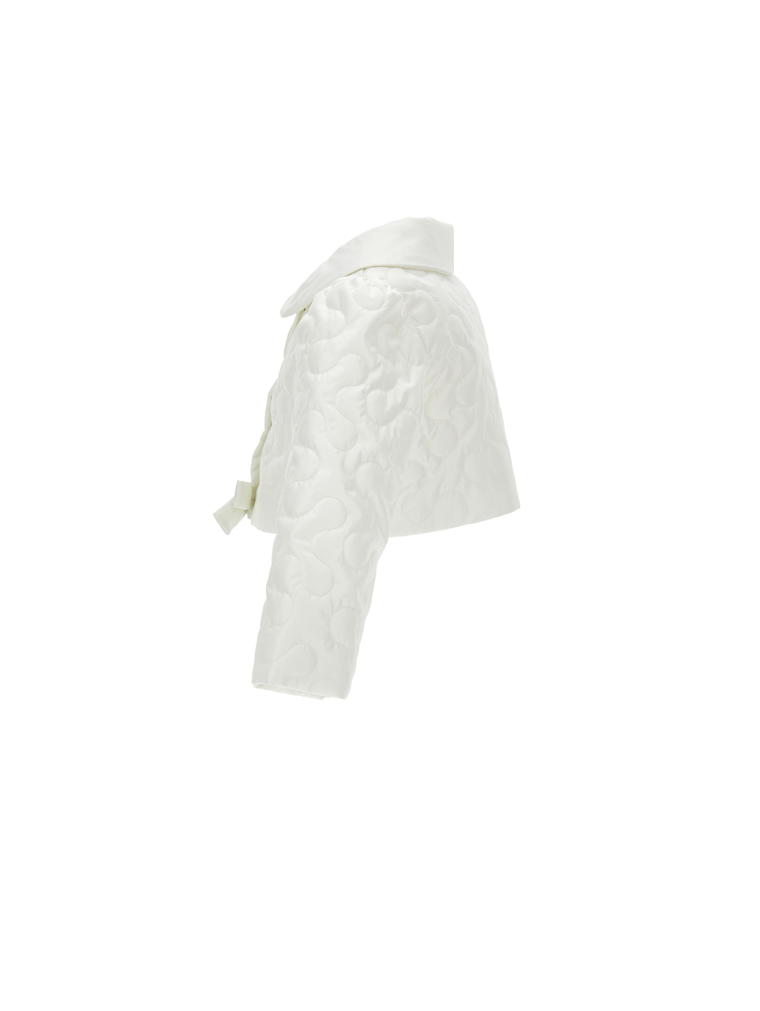 Monnalisa Ultralight Jacket In Cream
