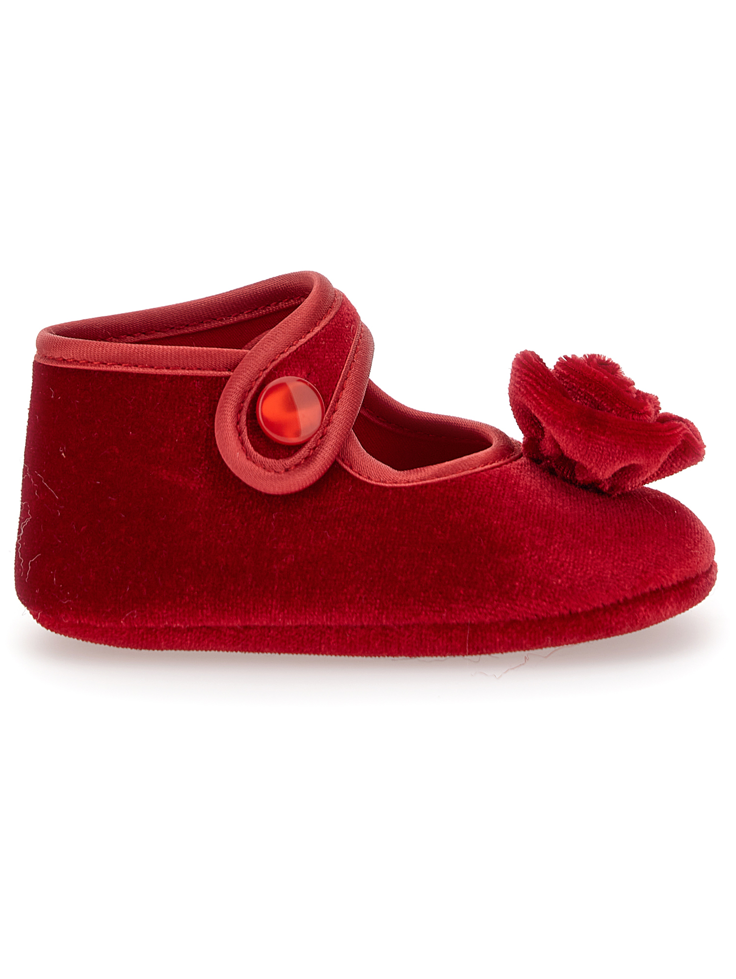 Monnalisa Babbucce ciniglia con rosellina