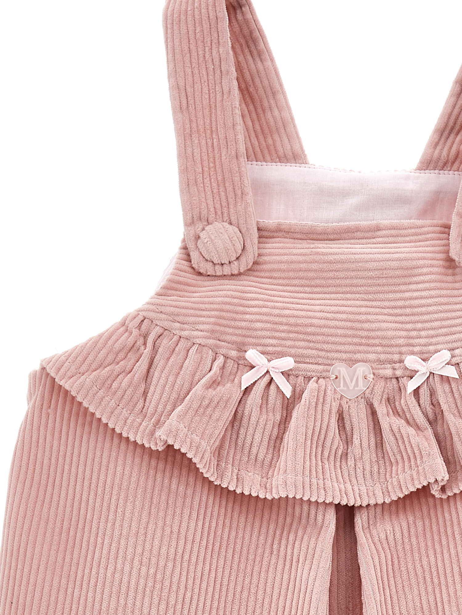 Monnalisa Blouse With Ruffles In Neutral
