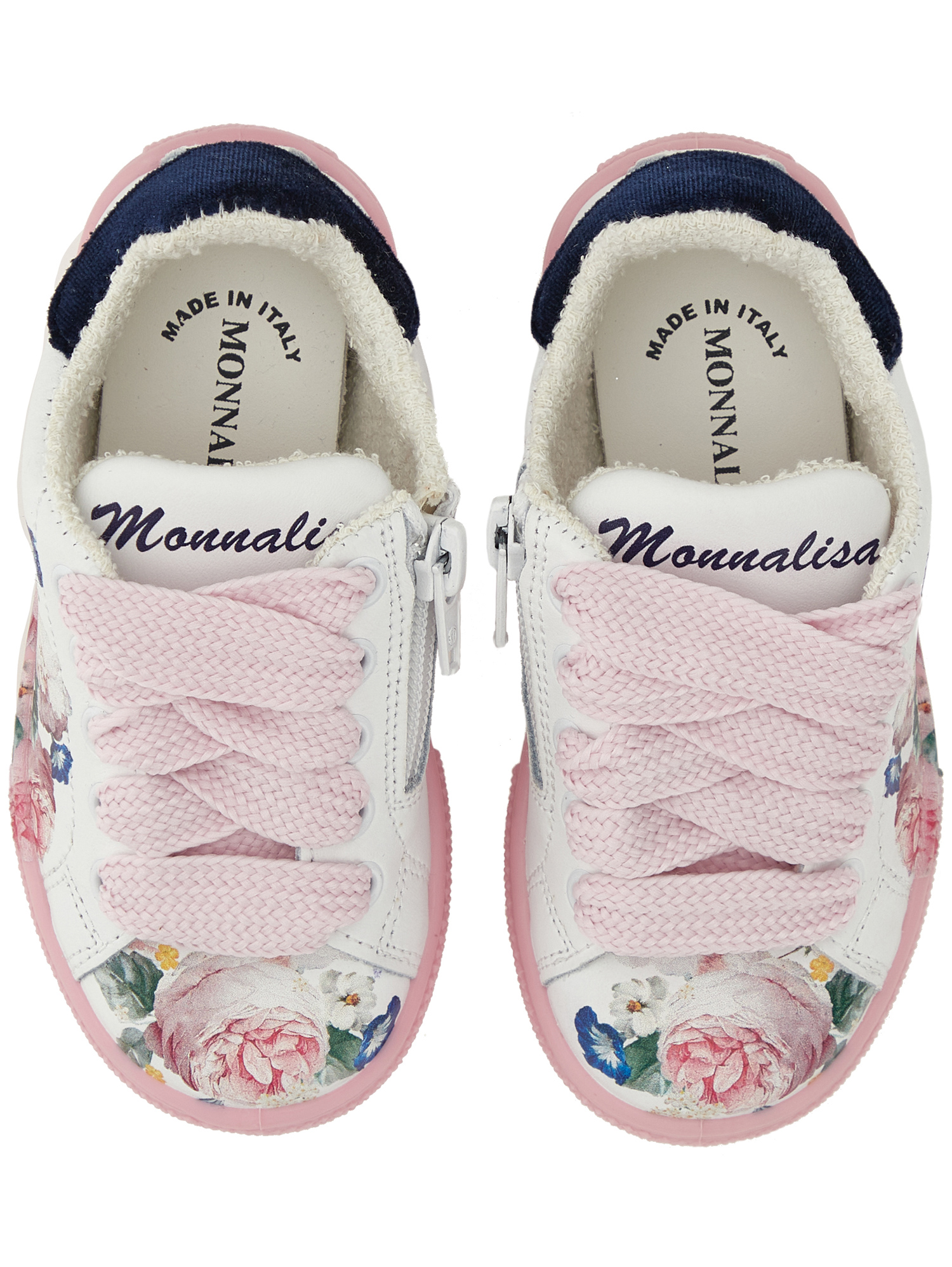 Scarpe modello tennis fiori bambina Monnalisa Italia