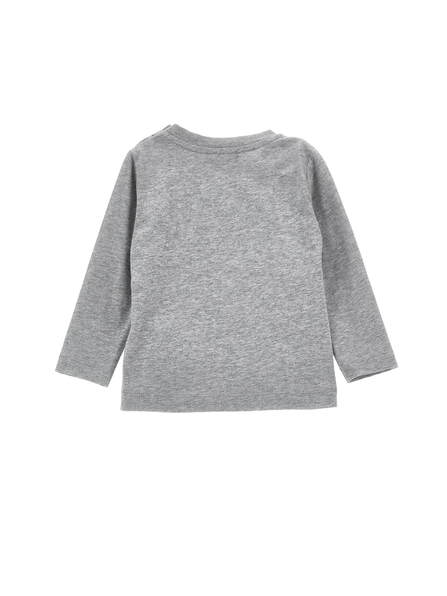 Monnalisa Snoopy Crewneck T-shirt In Grey