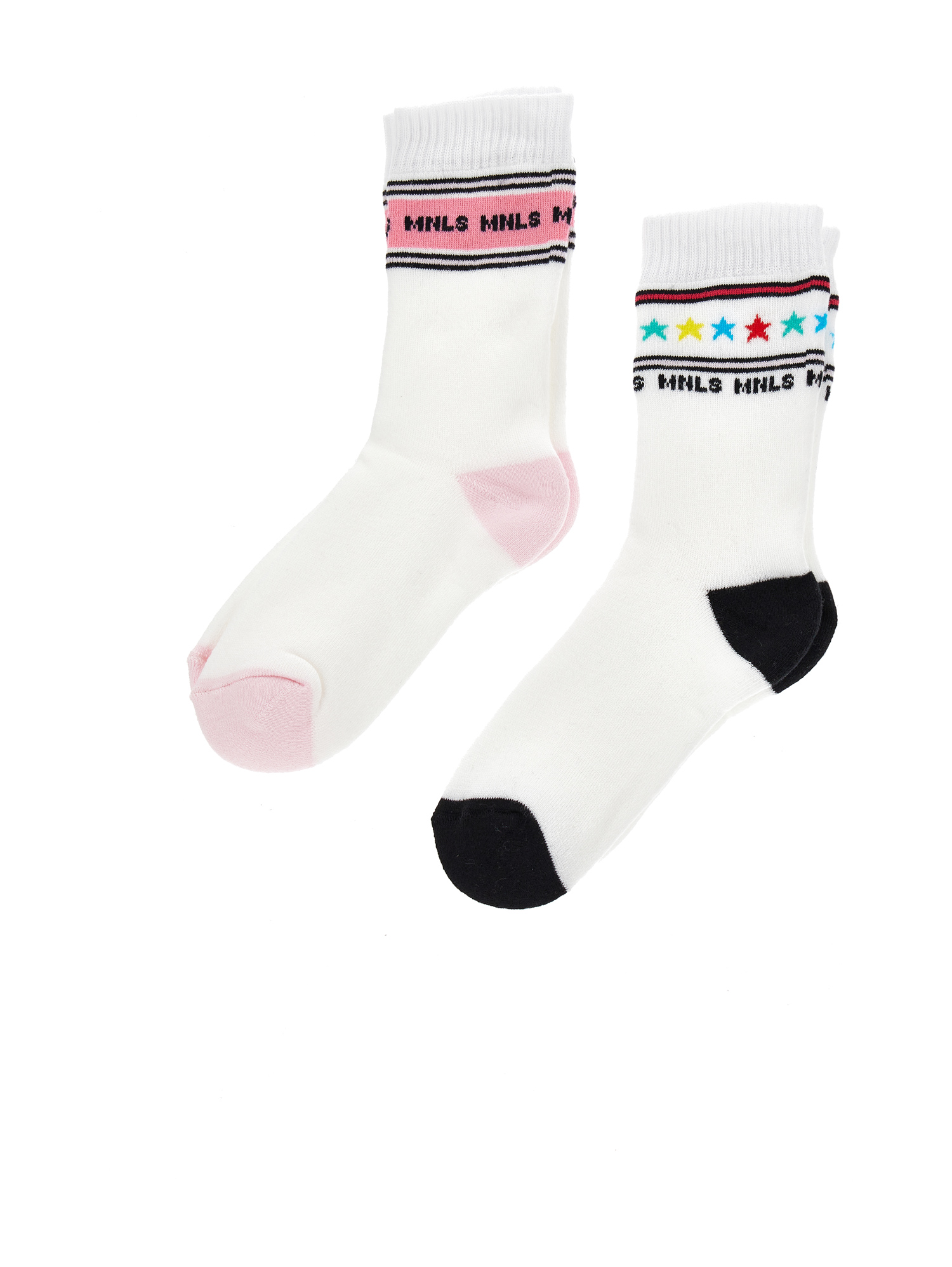 Monnalisa Kids'   Terry-effect Socks In White