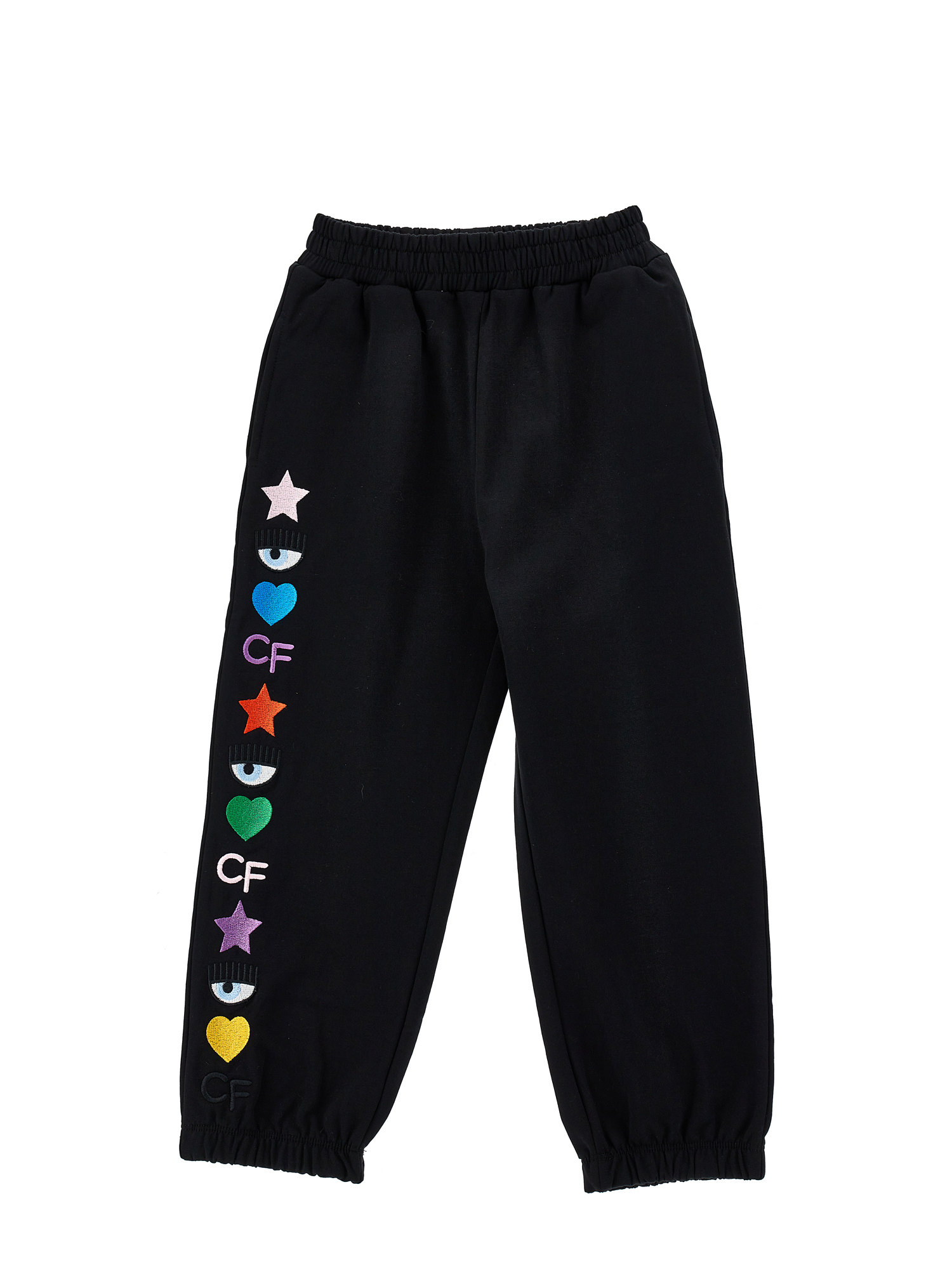 CHIARA FERRAGNI CHIARA FERRAGNI  CF RAINBOW JERSEY JOGGERS