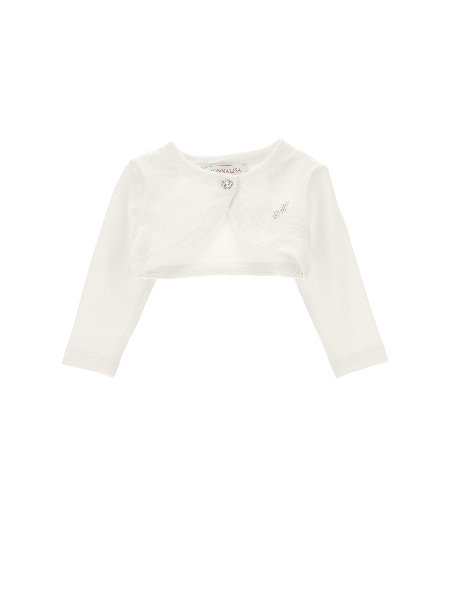 Monnalisa Cardigan cotone rasato