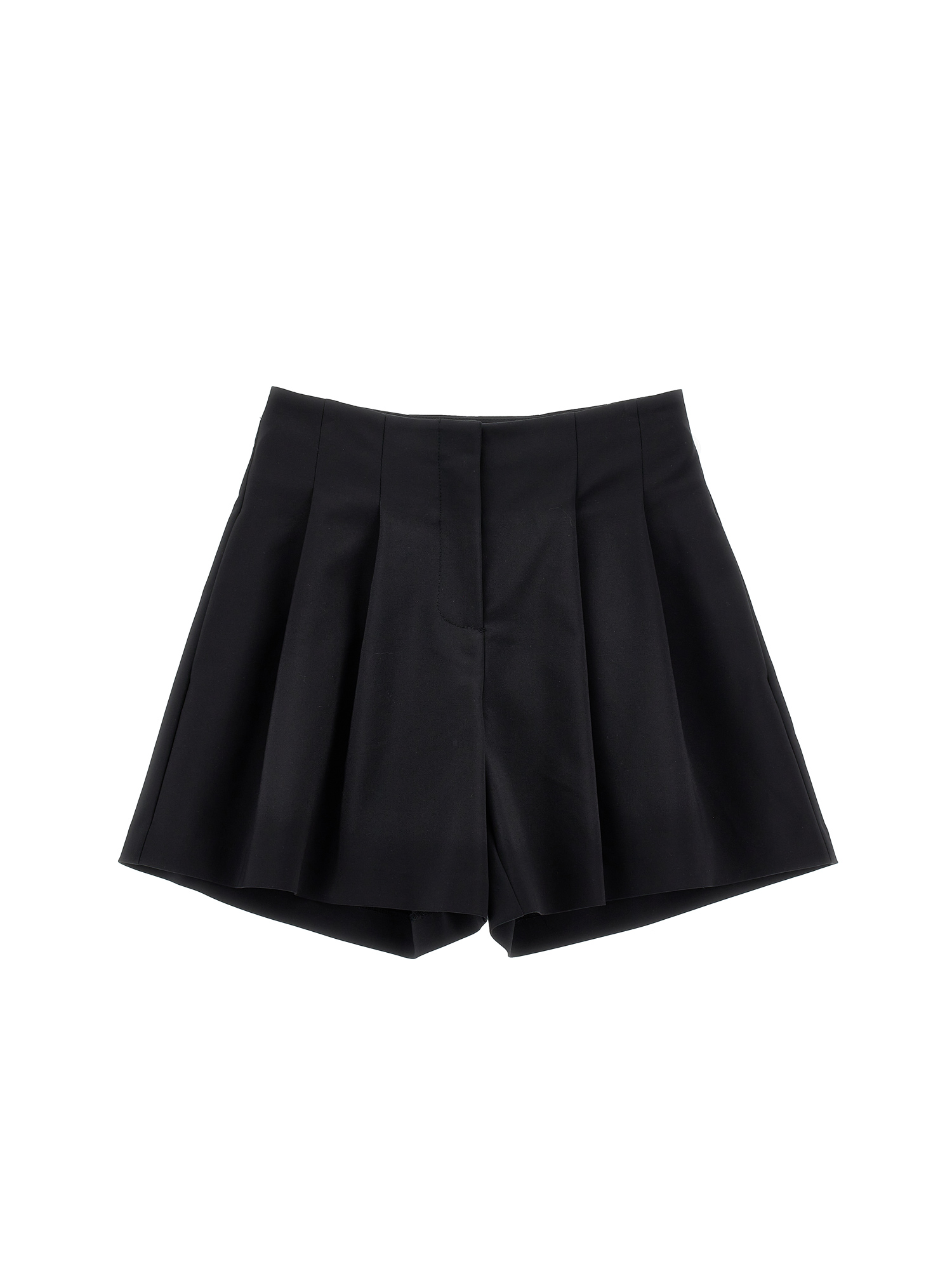 Philosophy Di Lorenzo Serafini Philosophy Kids  Pleated Shorts With Bow Belt In Black